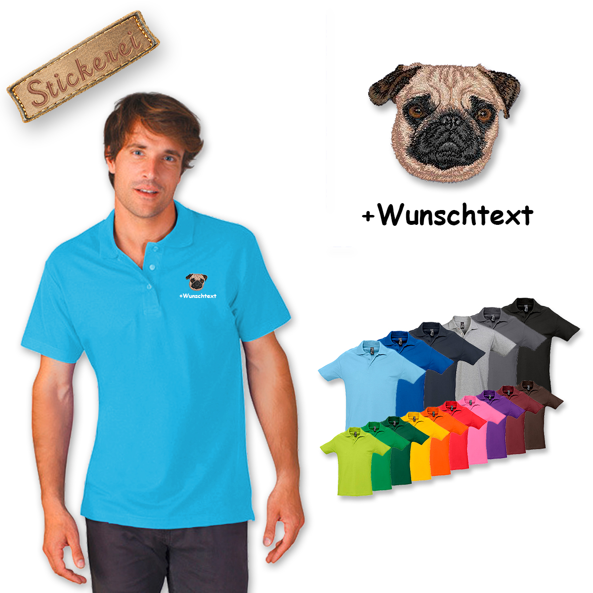 Poloshirt Mops
