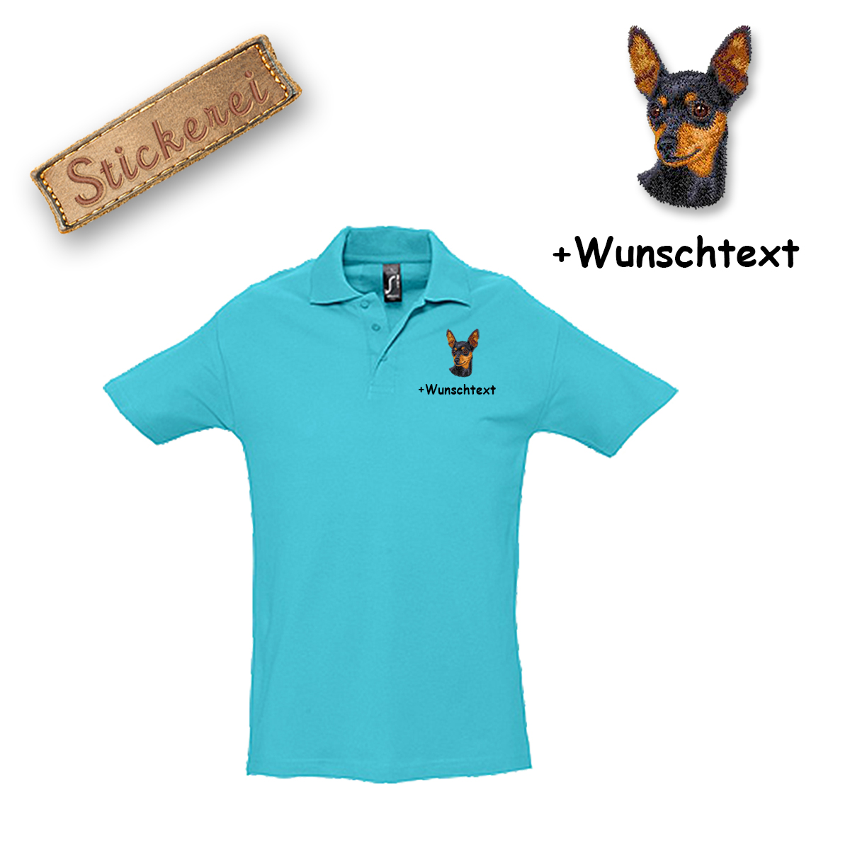 Poloshirt Pincher – Bild 2