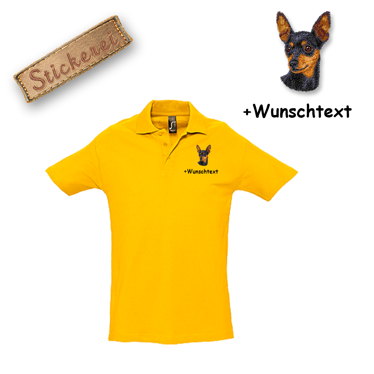 Poloshirt Pincher – Bild 5