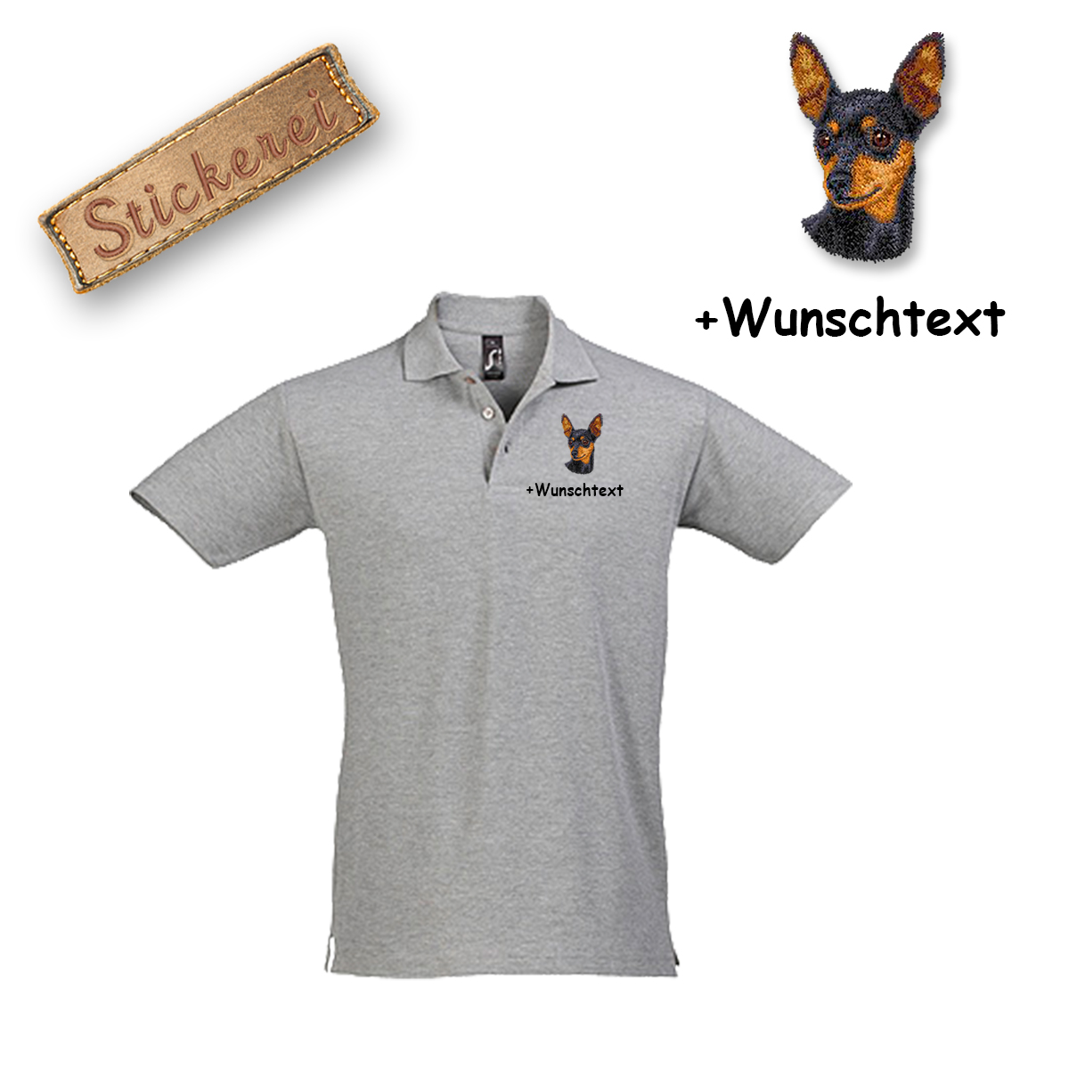 Poloshirt Pincher – Bild 6