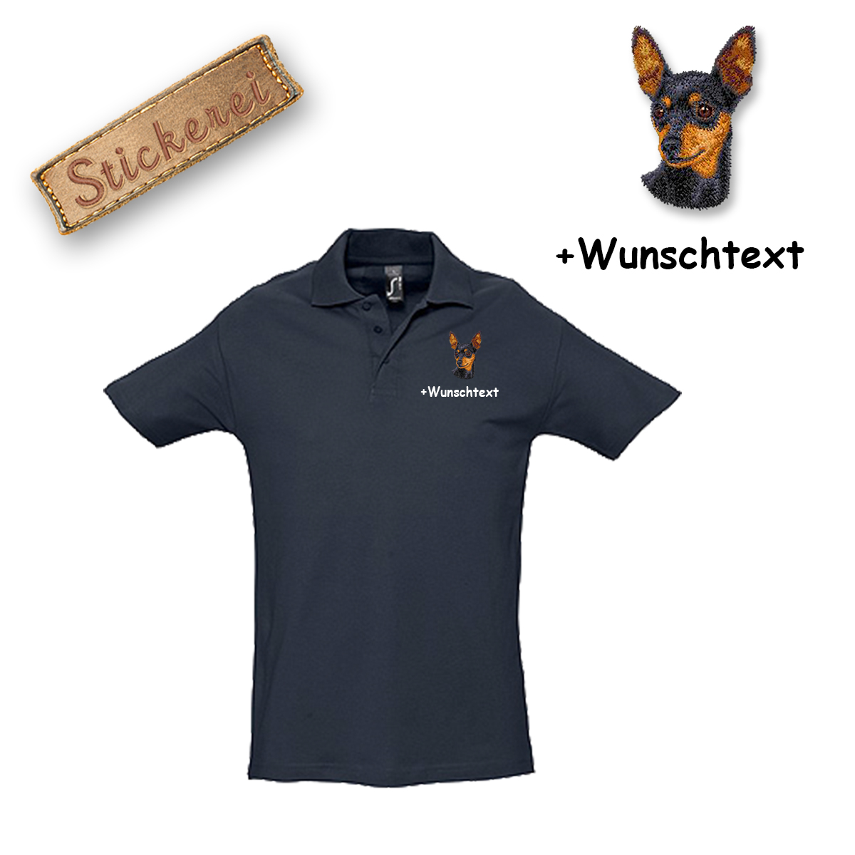 Poloshirt Pincher – Bild 13
