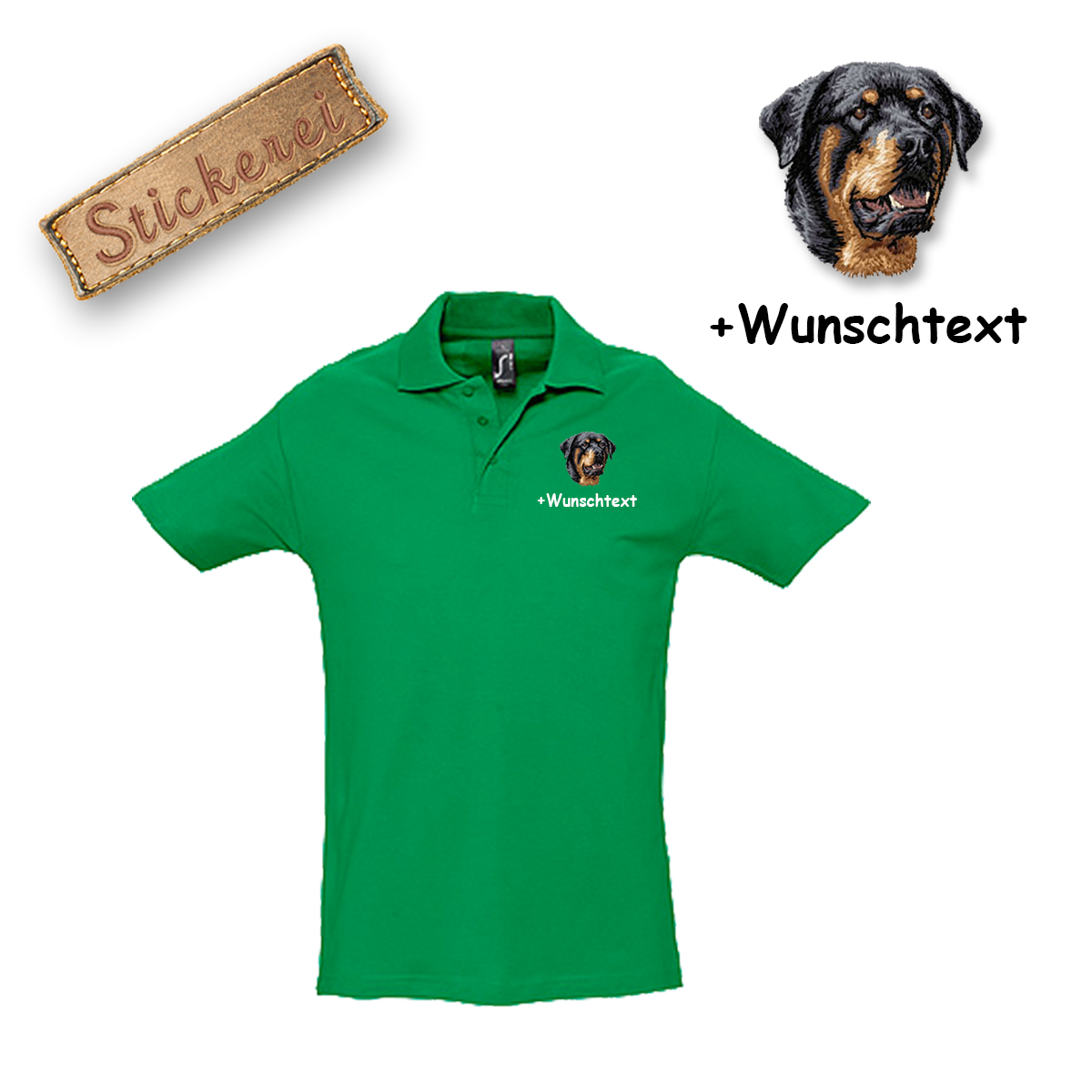Poloshirt Rottweiler – Bild 9