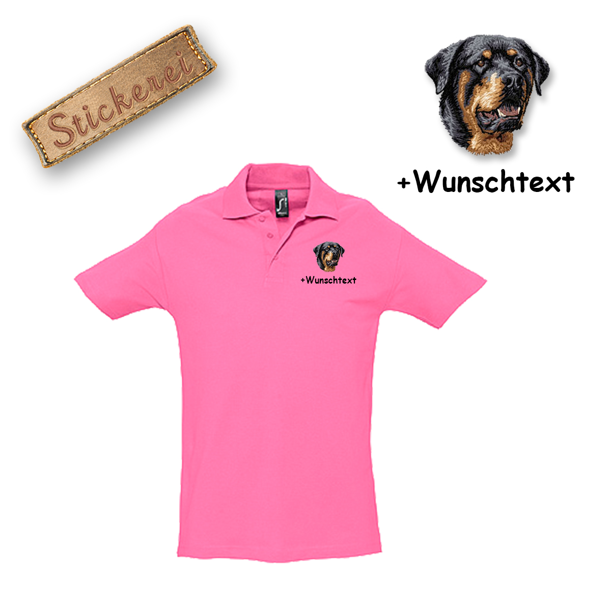 Poloshirt Rottweiler – Bild 15