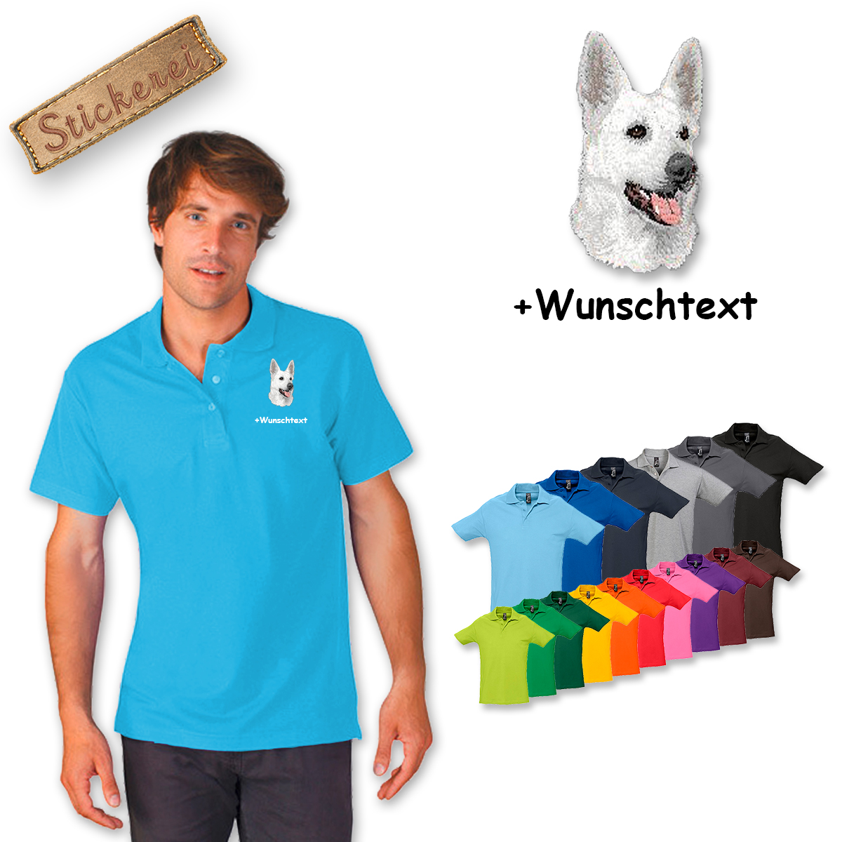 Poloshirt Deutscher Schäferhund