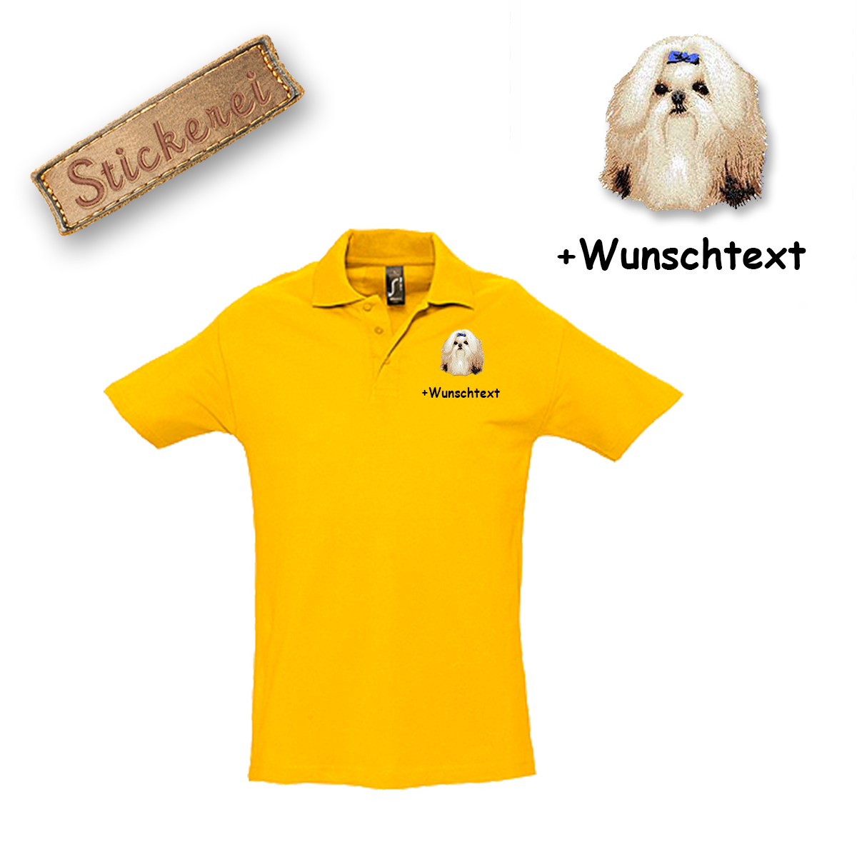 Poloshirt Shih Tzu – Bild 5