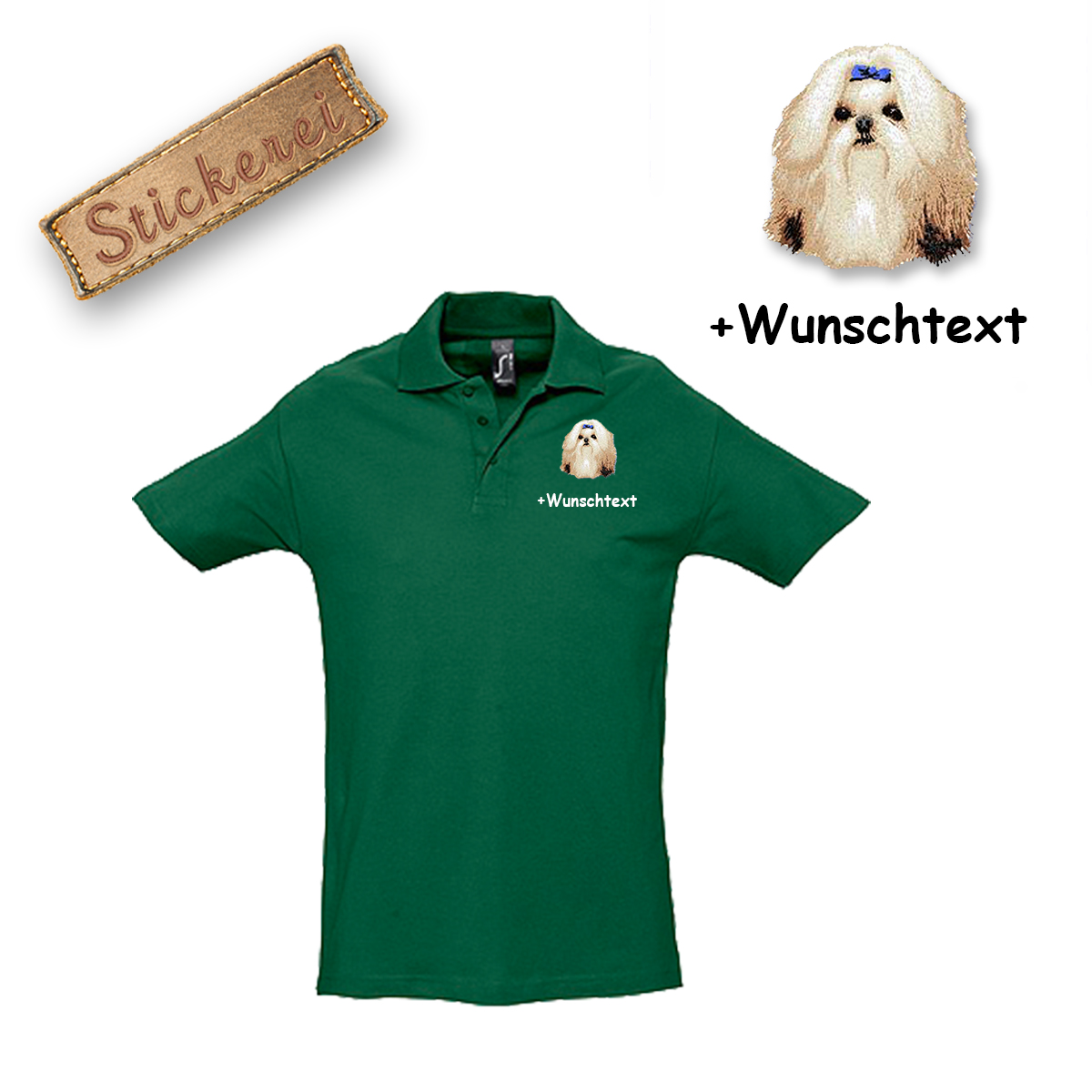 Poloshirt Shih Tzu – Bild 7