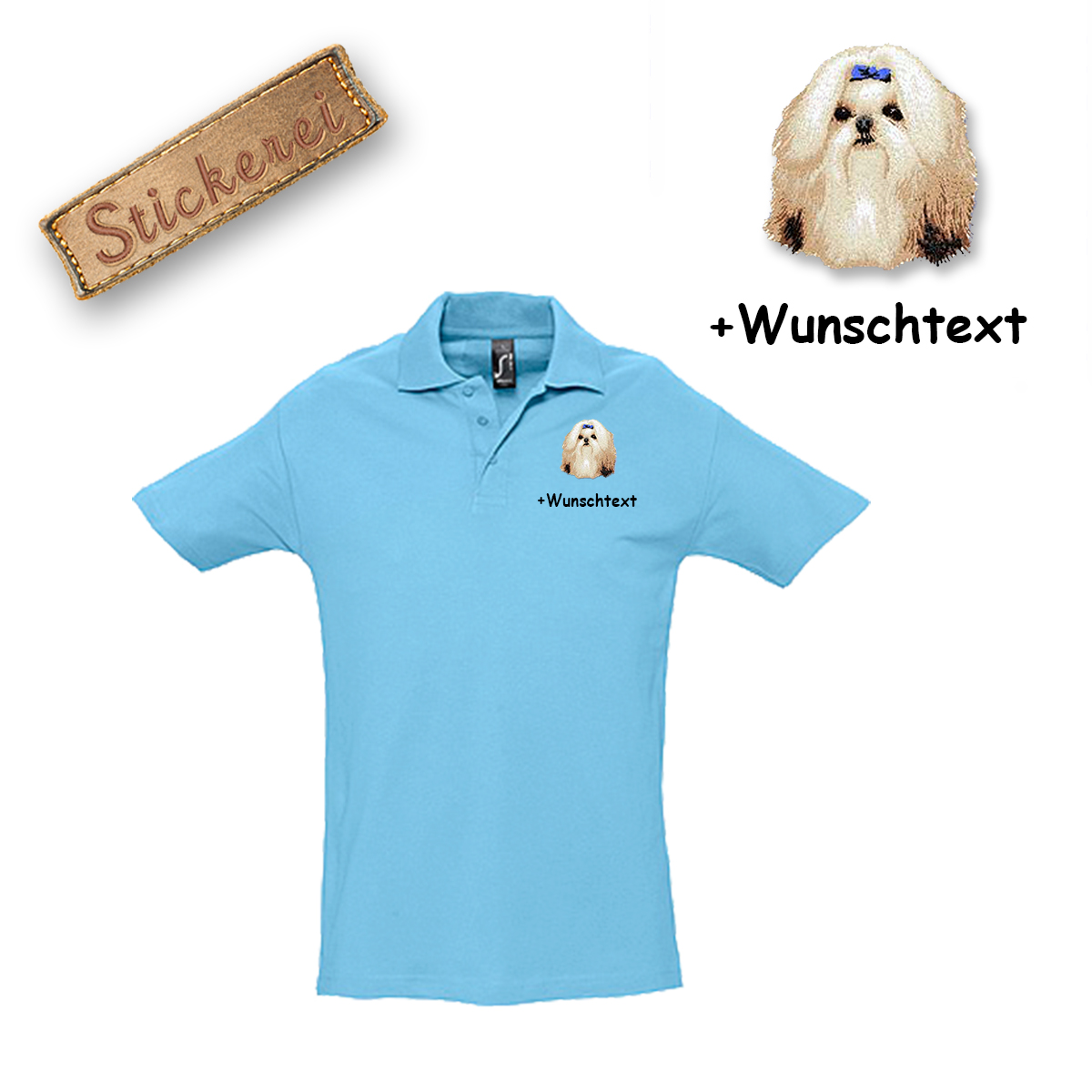 Poloshirt Shih Tzu – Bild 8
