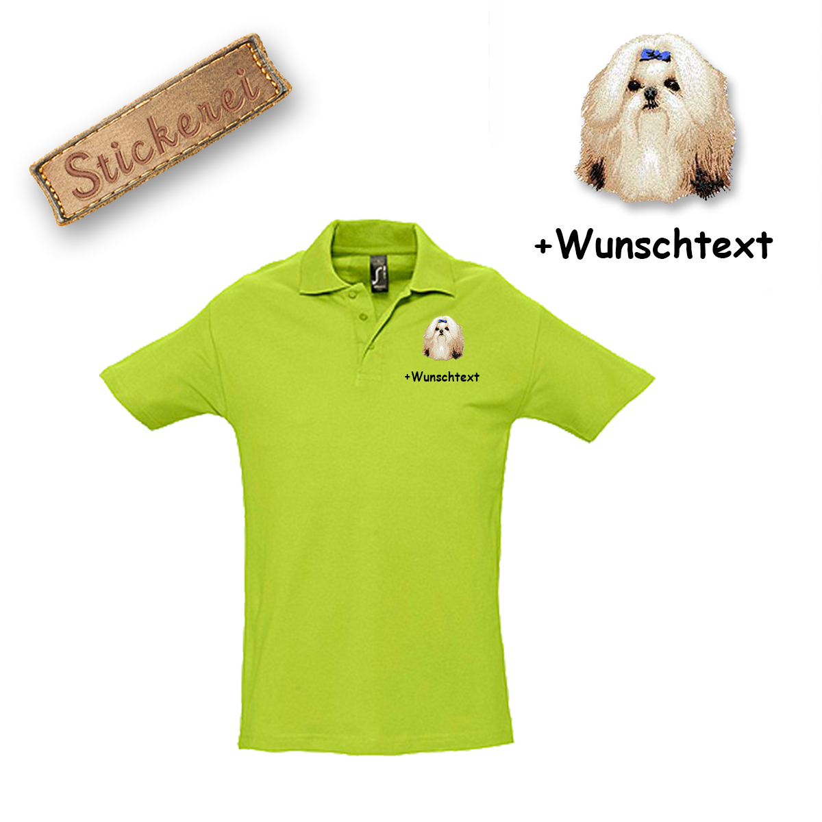 Poloshirt Shih Tzu – Bild 11