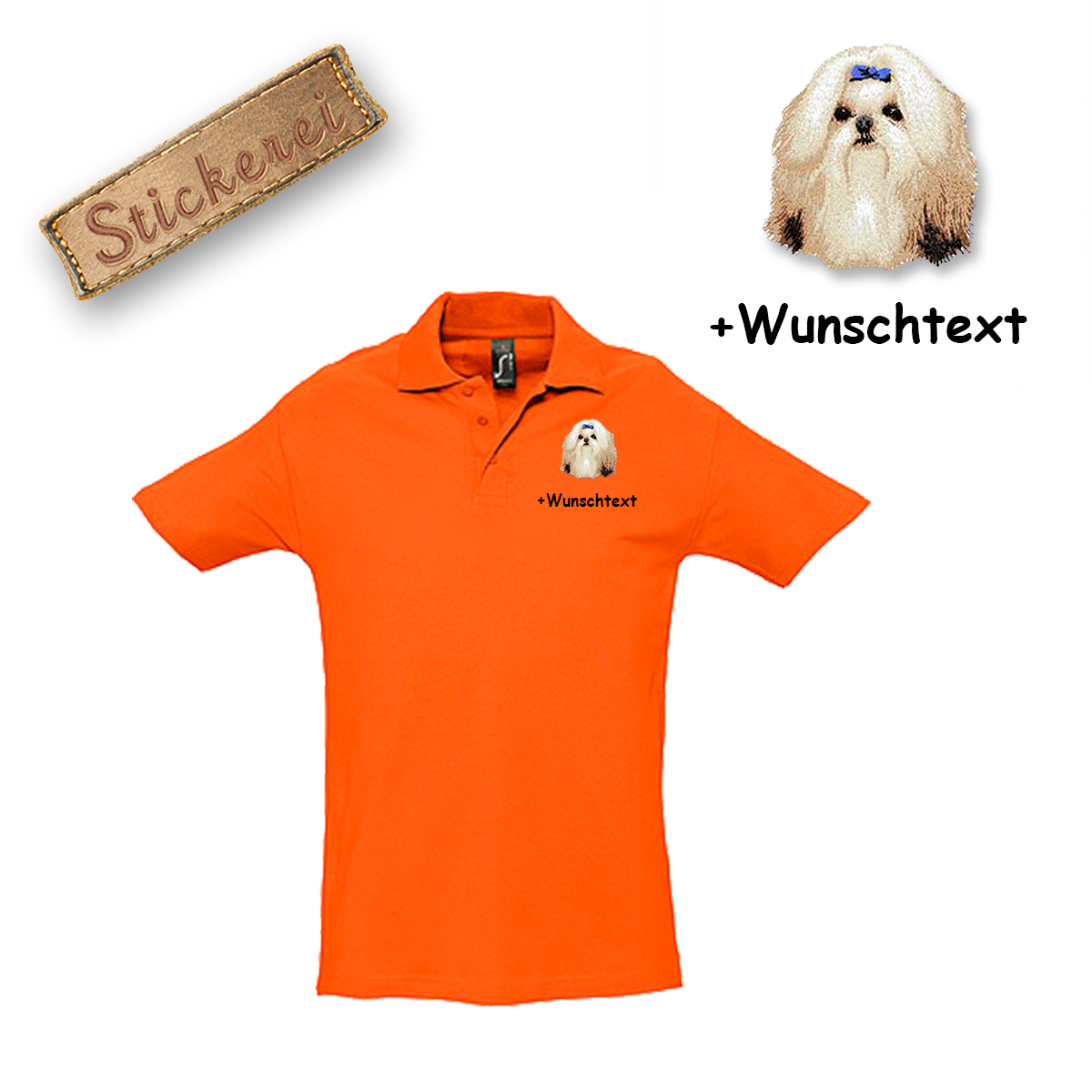 Poloshirt Shih Tzu – Bild 14