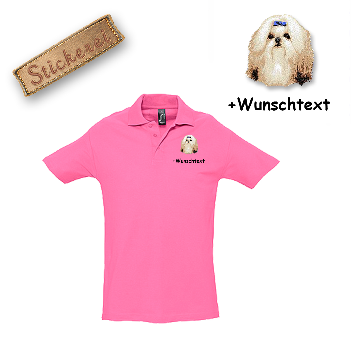 Poloshirt Shih Tzu – Bild 15