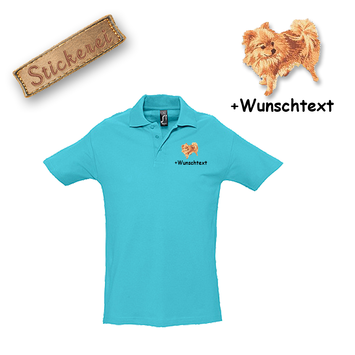 Poloshirt Spitz – Bild 2