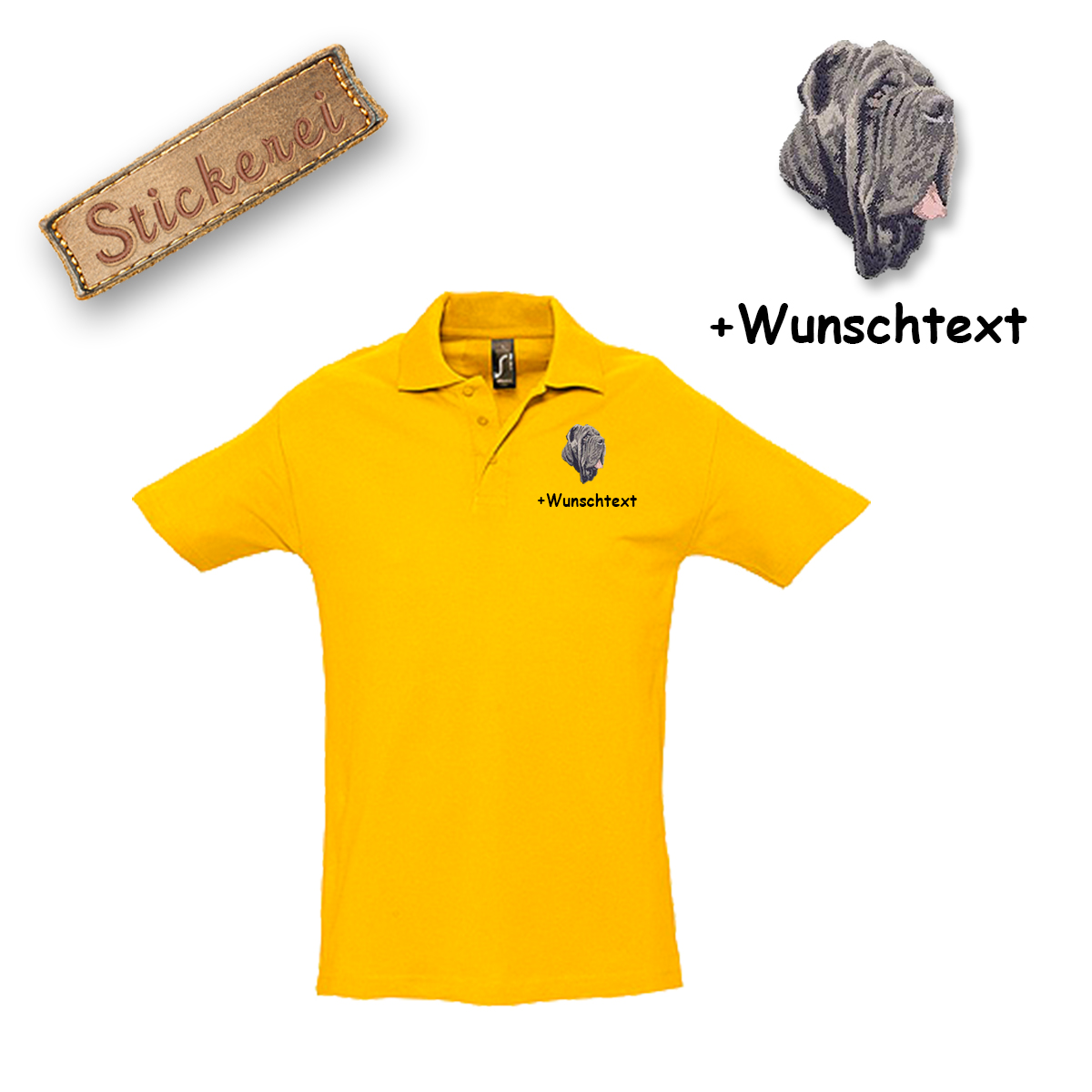 Poloshirt Mastino Napoletano – Bild 5