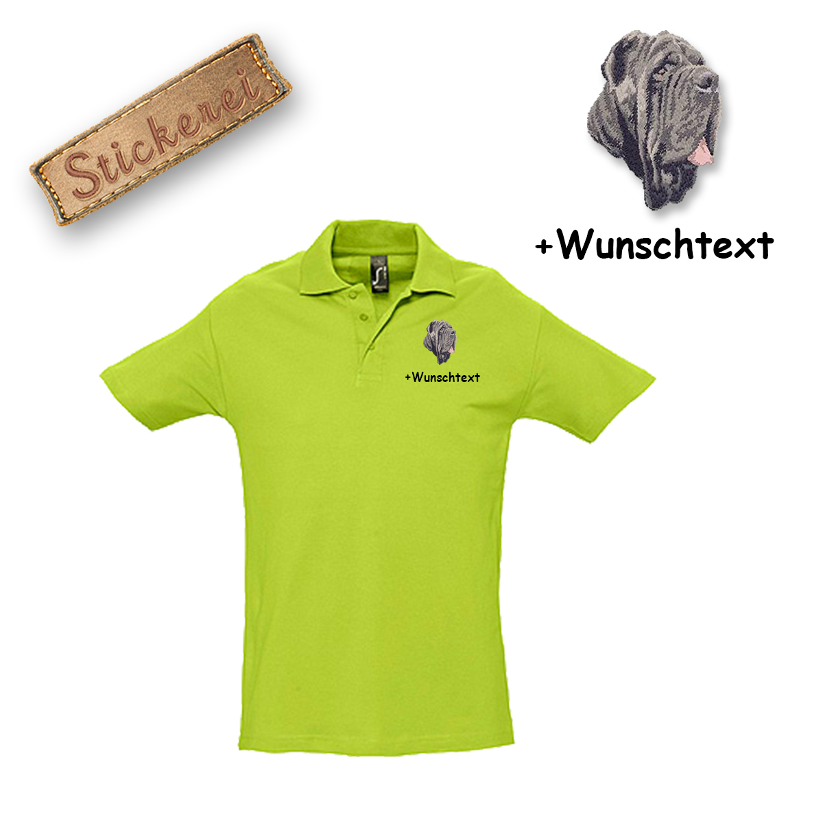 Poloshirt Mastino Napoletano – Bild 11