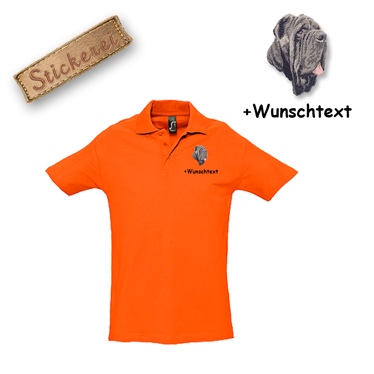 Poloshirt Mastino Napoletano – Bild 14