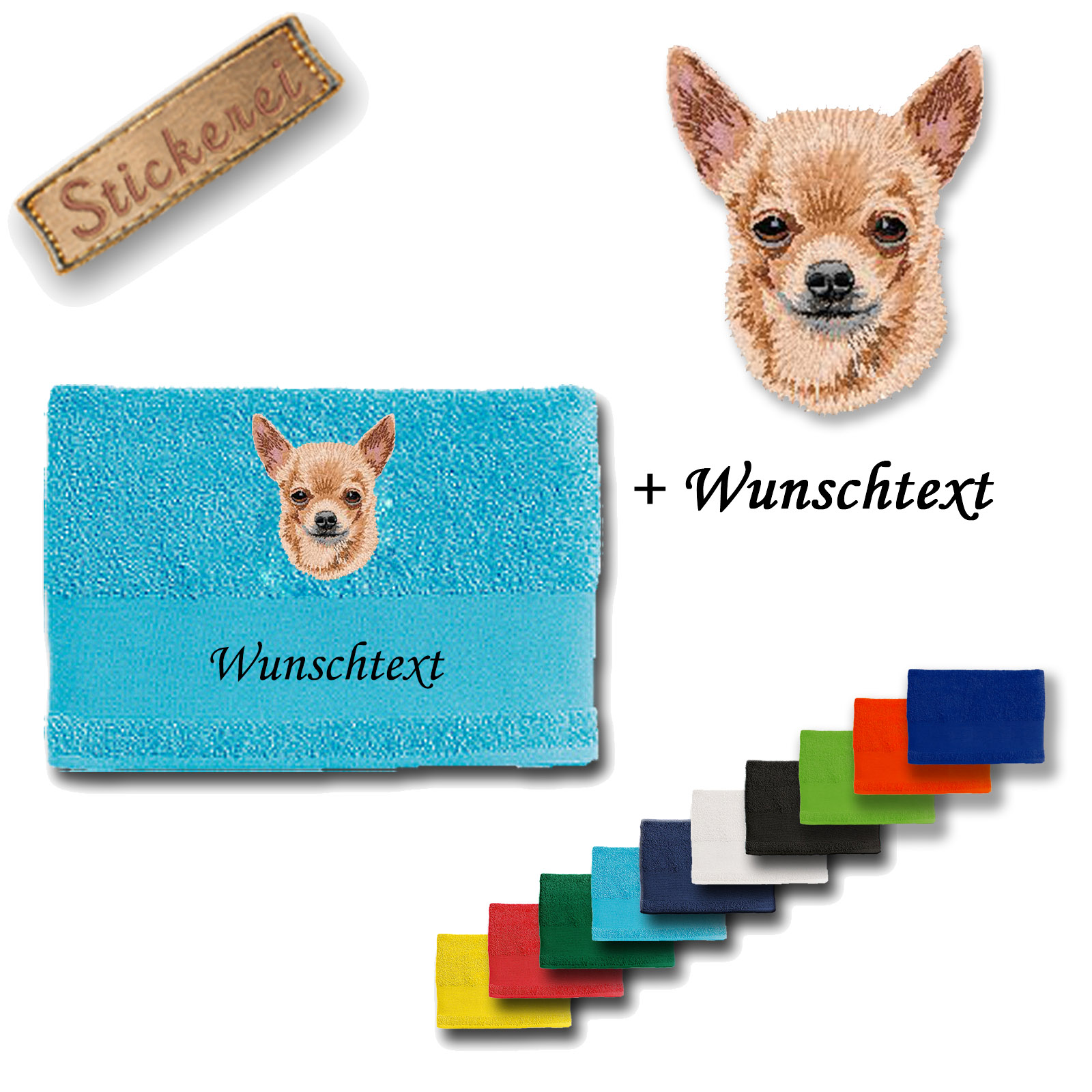 Handtuch Chihuahua