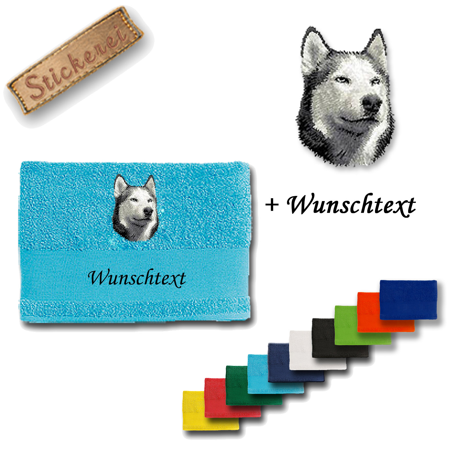 Handtuch Husky