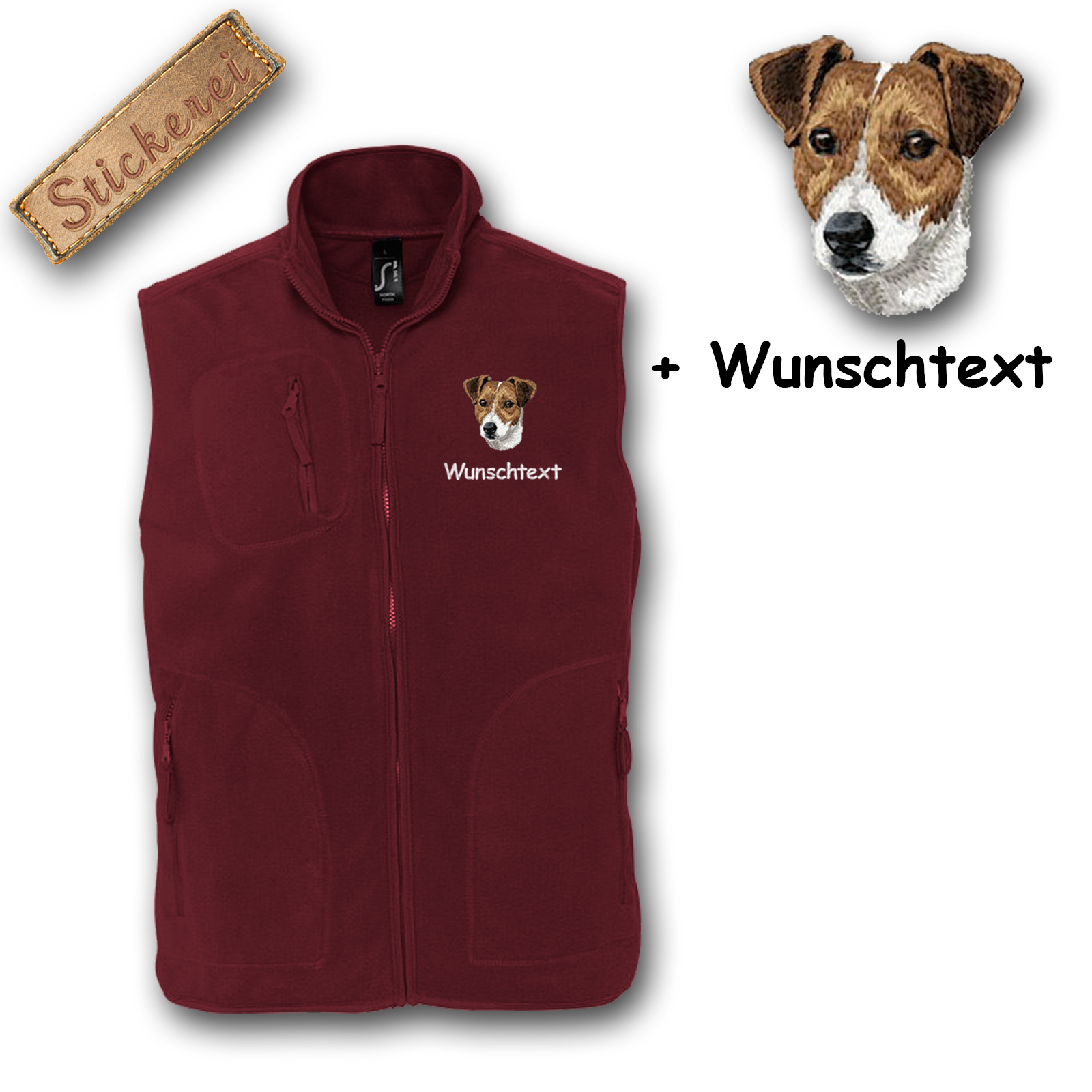 Fleeceweste Jack Russell – Bild 2