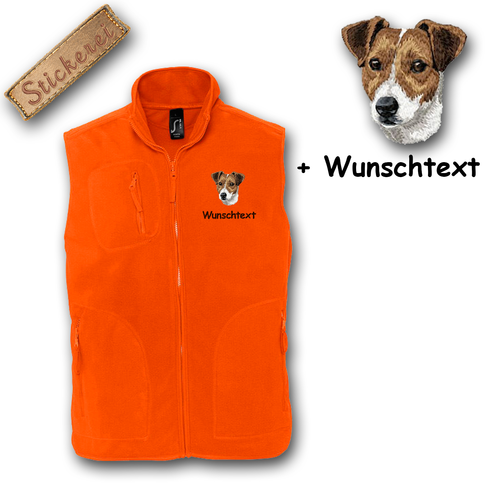 Fleeceweste Jack Russell – Bild 4