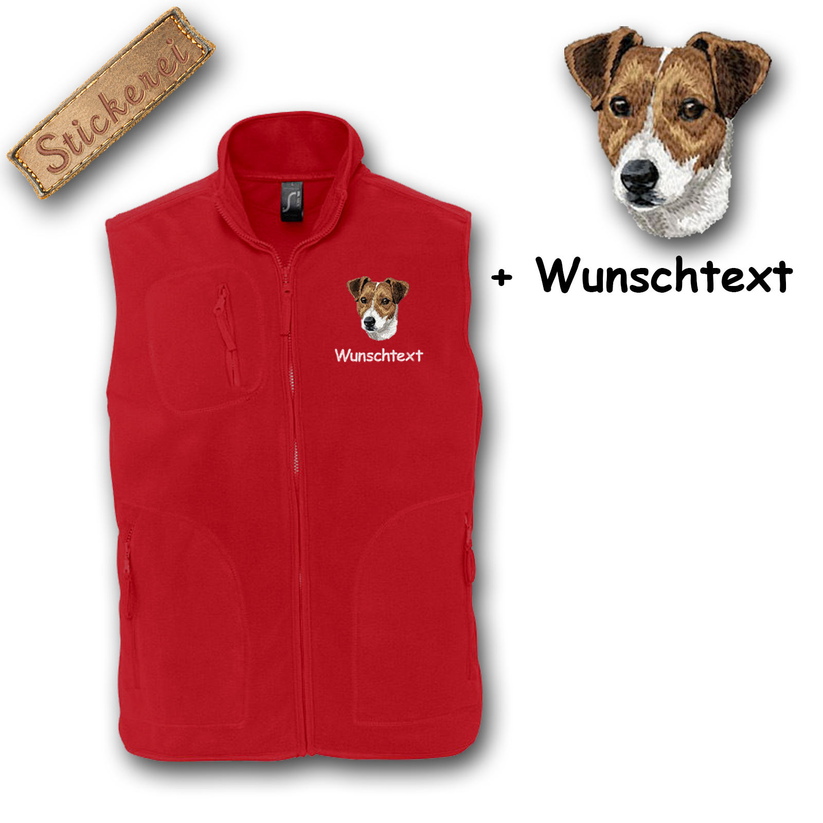 Fleeceweste Jack Russell – Bild 5