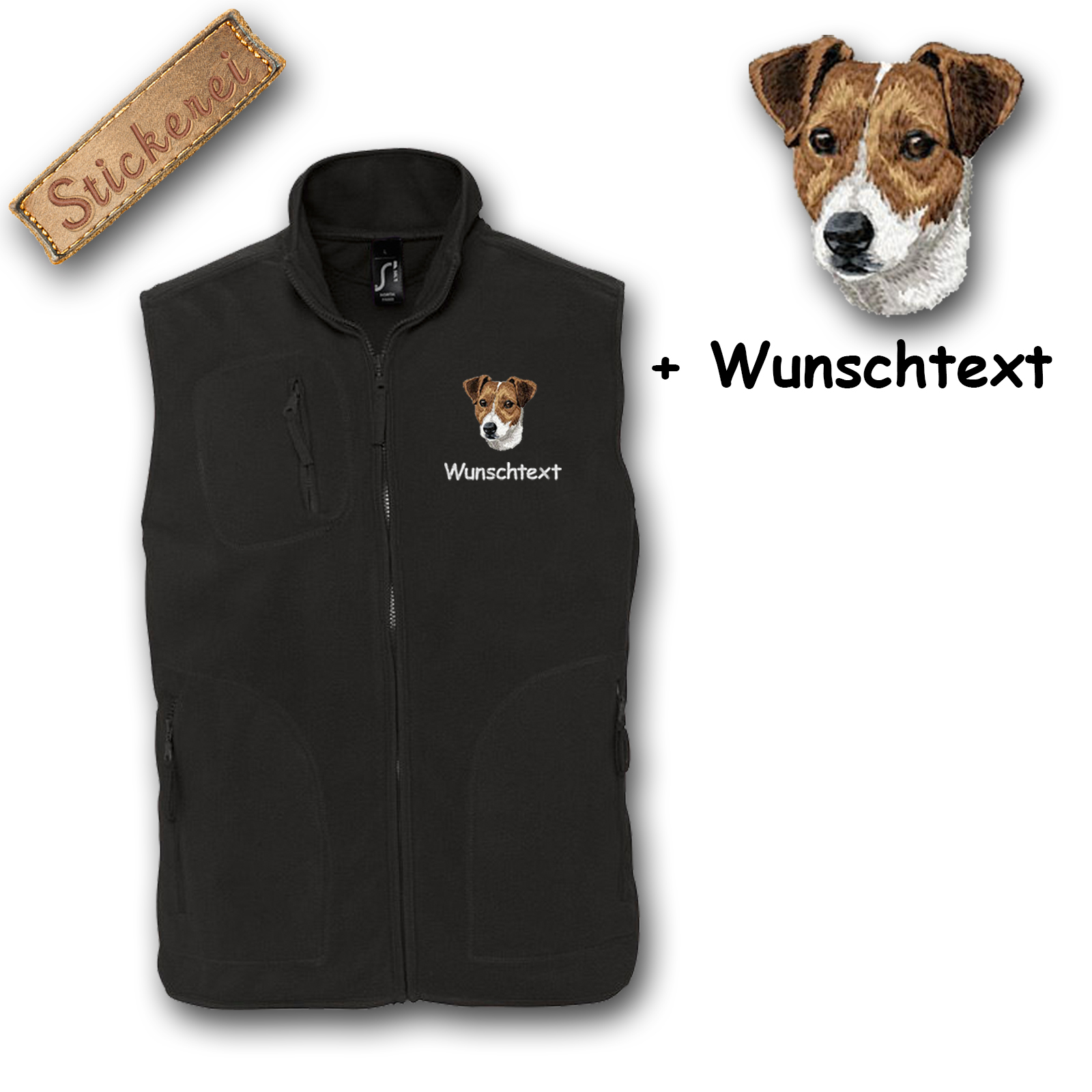 Fleeceweste Jack Russell – Bild 6