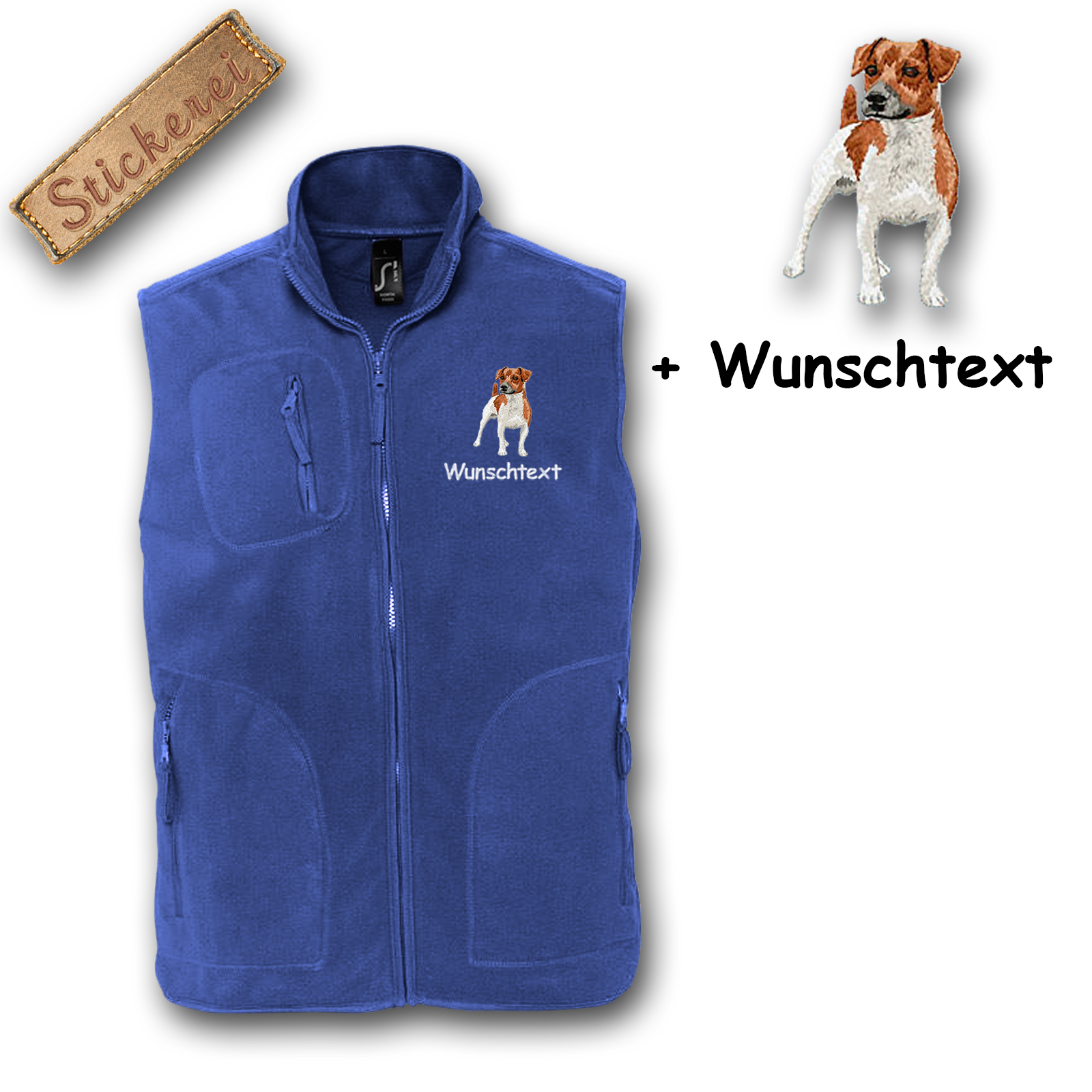 Fleeceweste Jack Russell – Bild 6