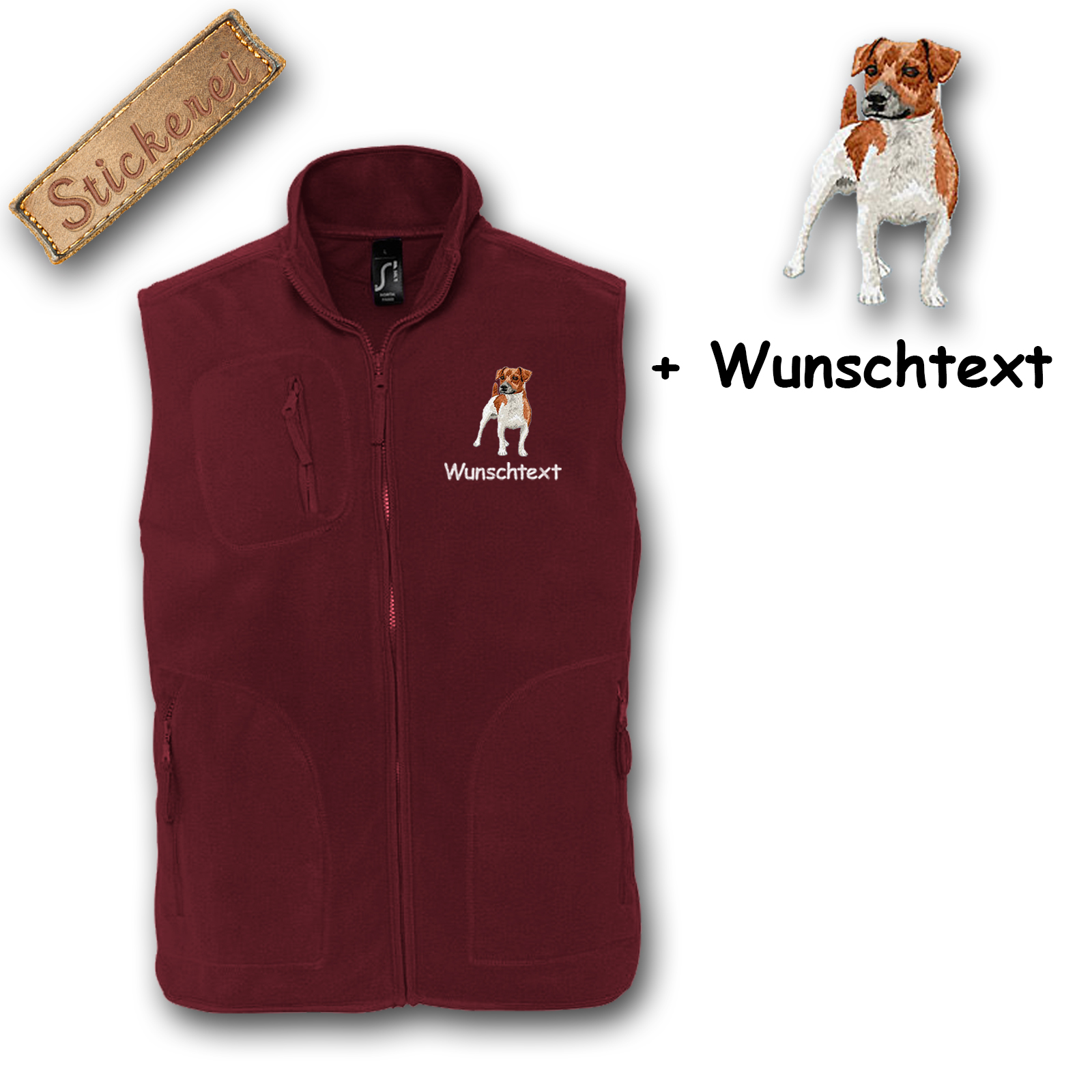 Fleeceweste Jack Russell – Bild 7