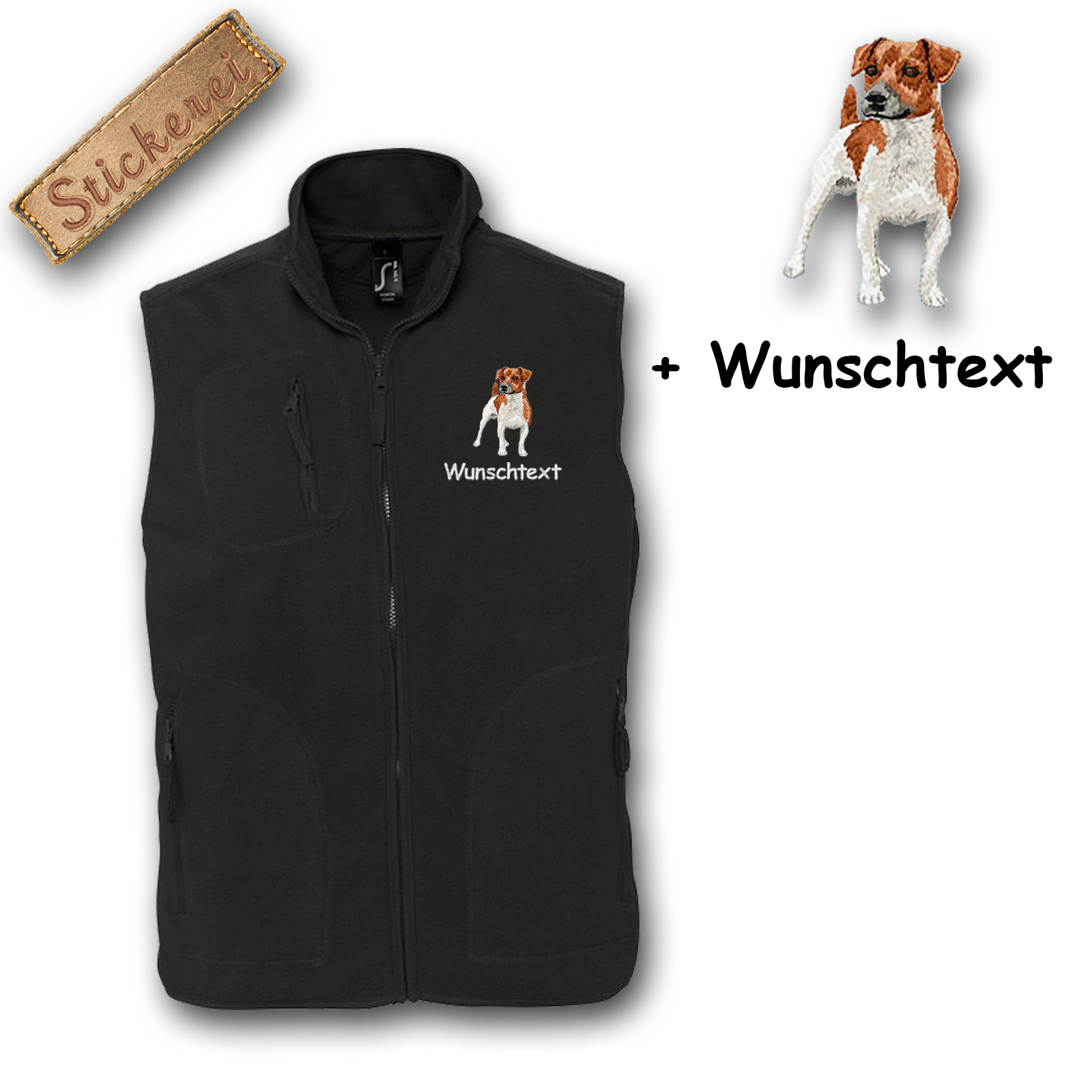 Fleeceweste Jack Russell – Bild 5
