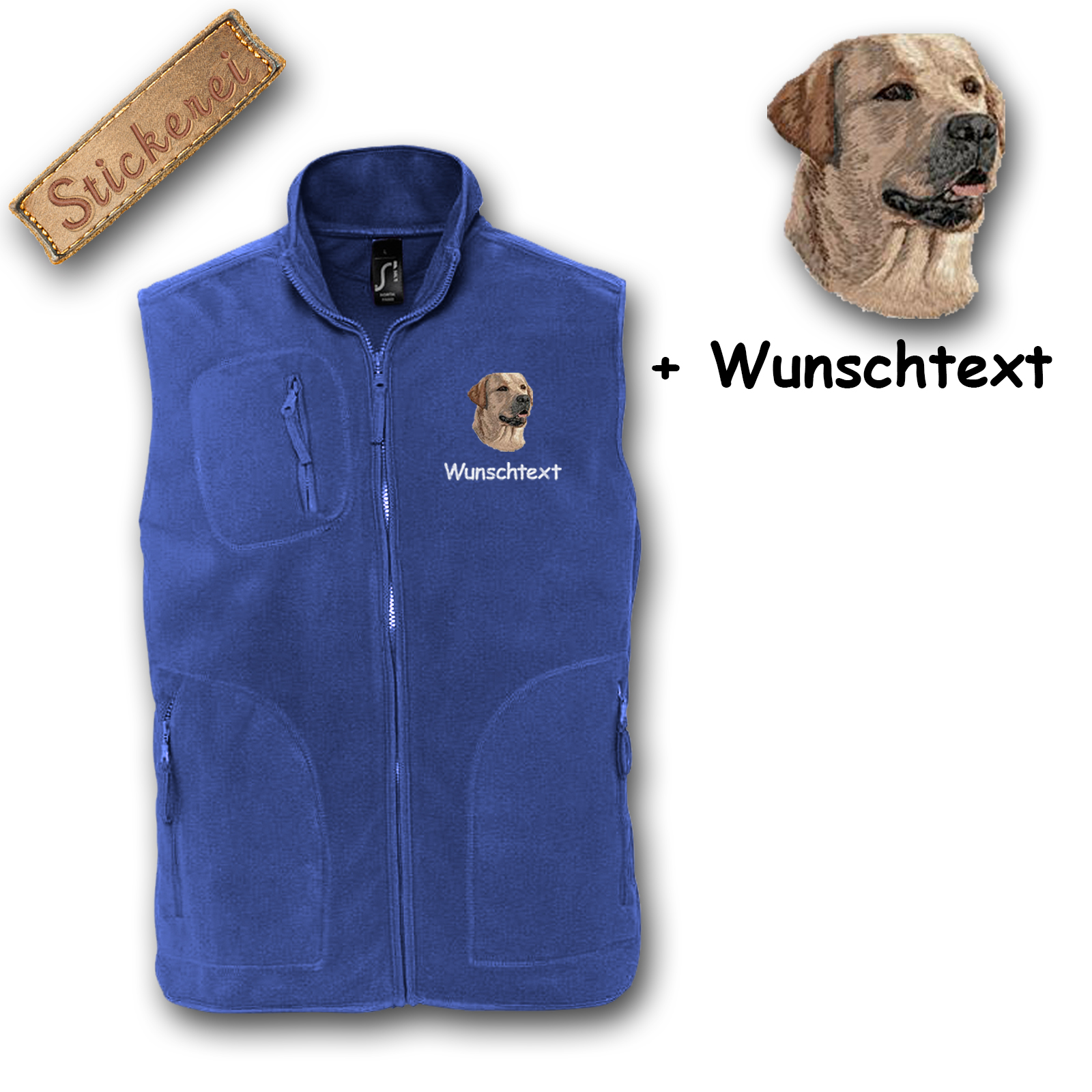 Fleeceweste Labrador – Bild 5