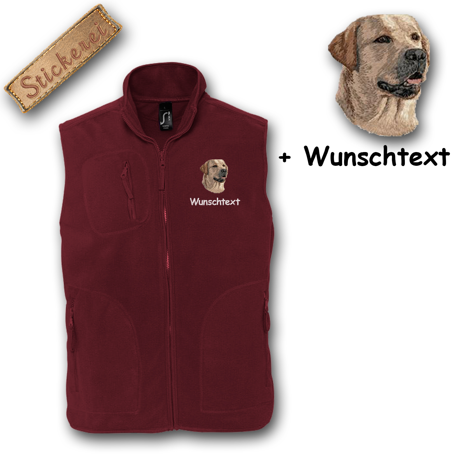 Fleeceweste Labrador – Bild 4