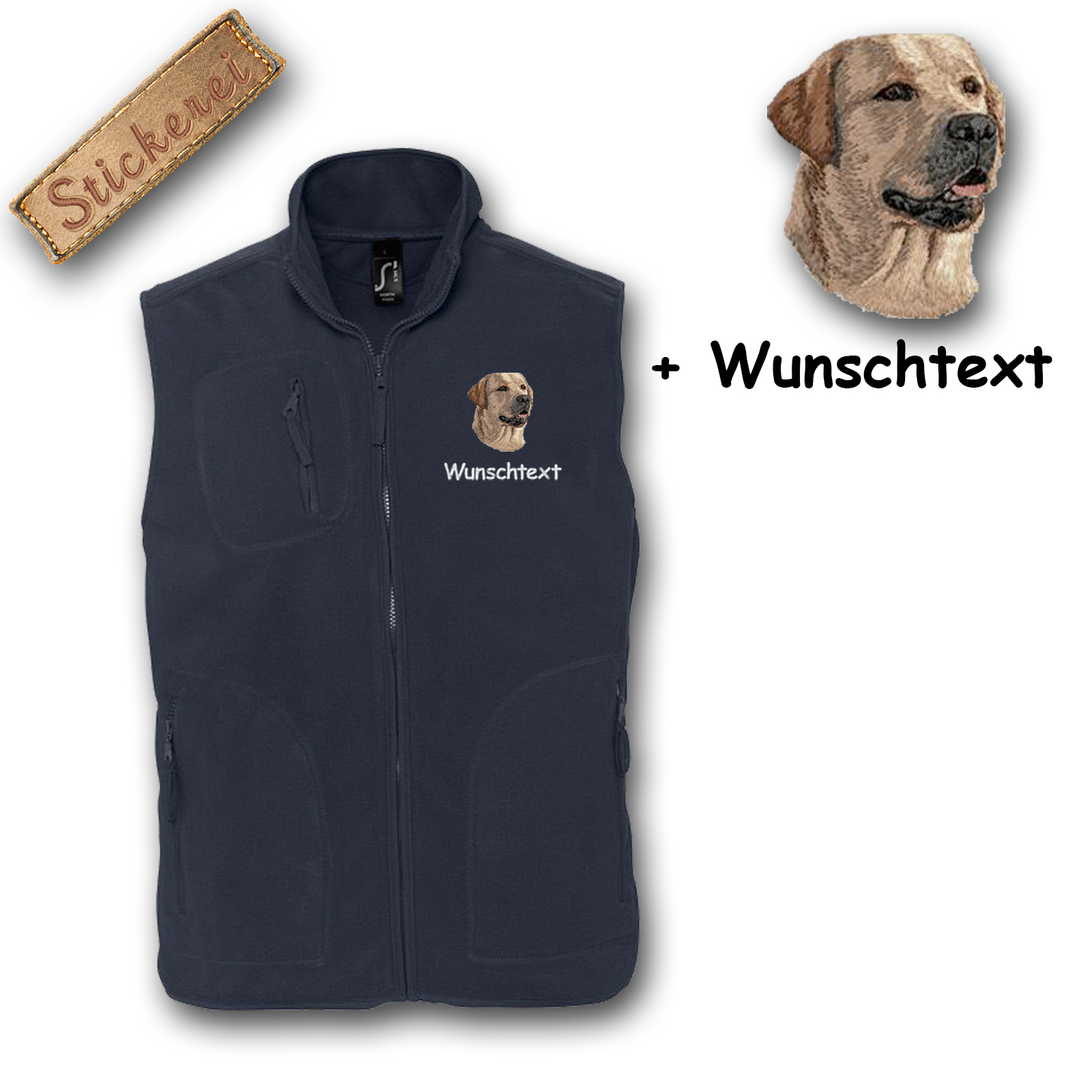 Fleeceweste Labrador – Bild 3