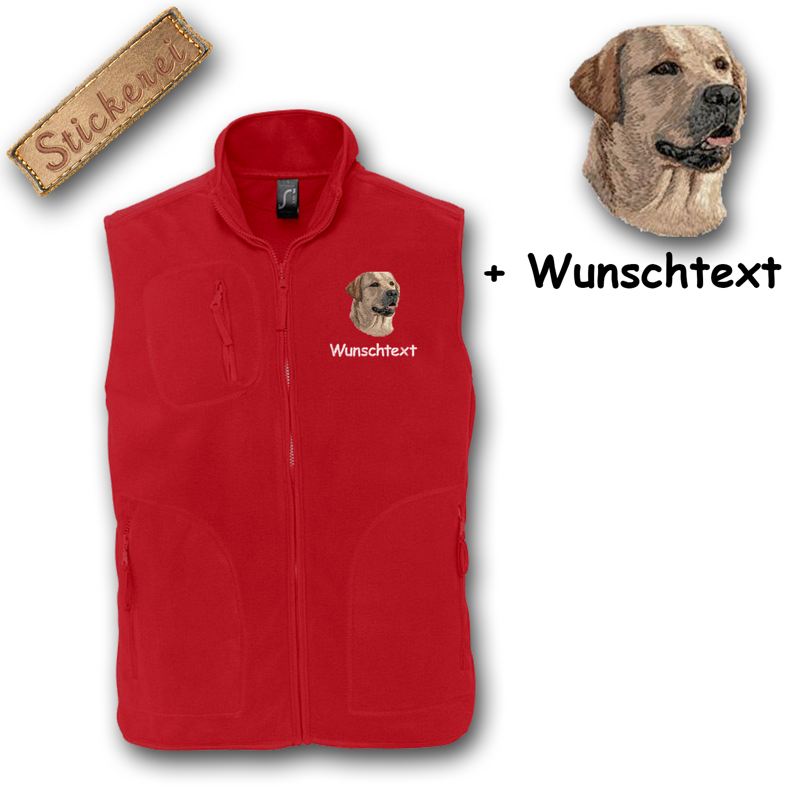Fleeceweste Labrador – Bild 2