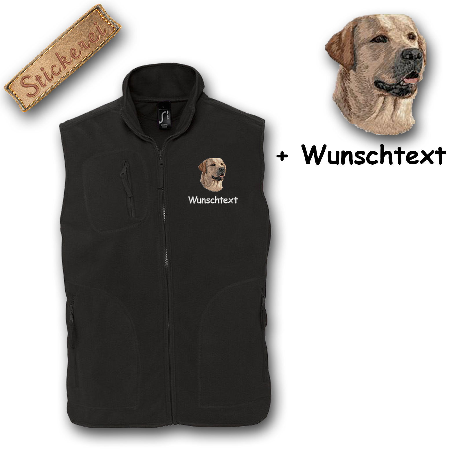 Fleeceweste Labrador – Bild 7