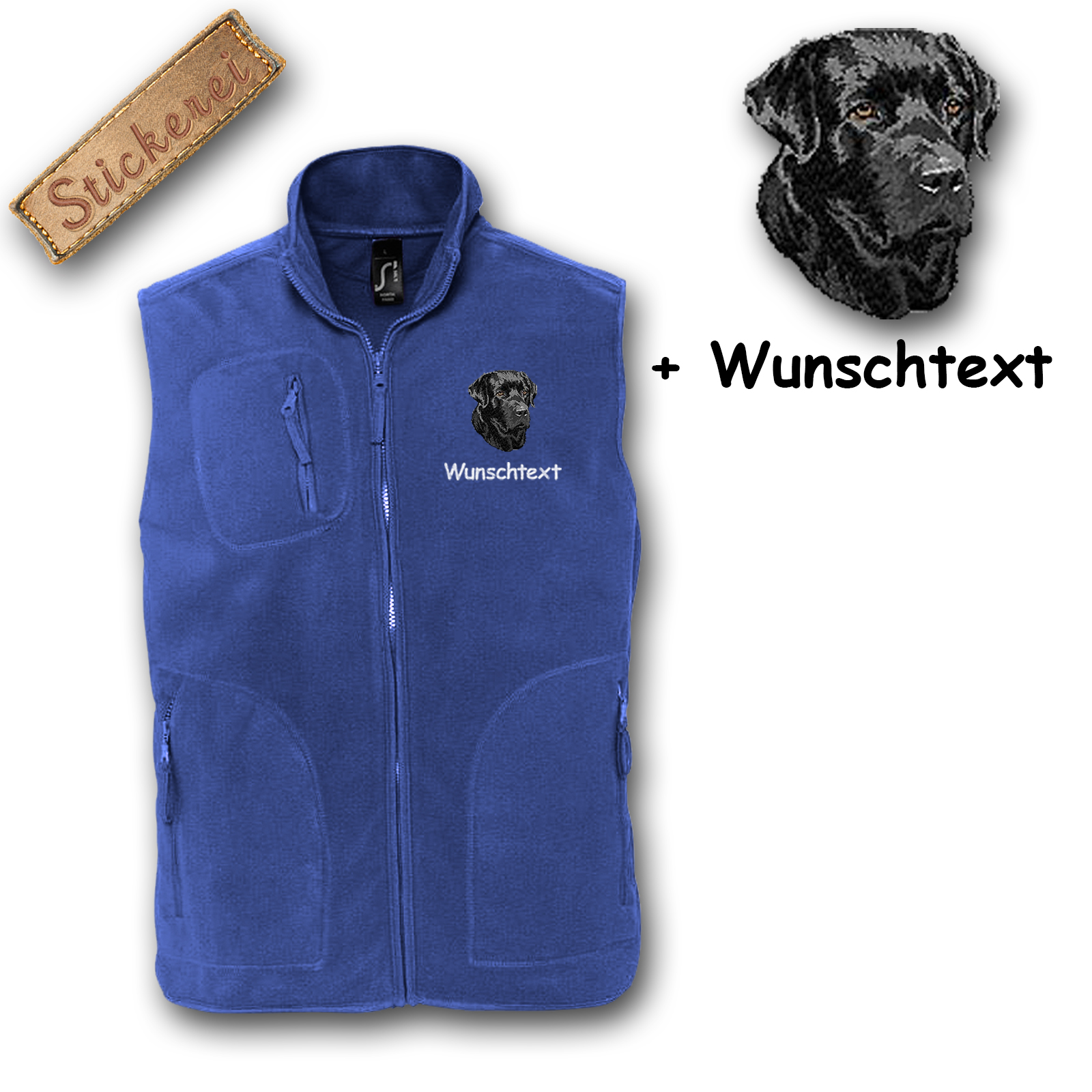 Fleeceweste Labrador – Bild 5