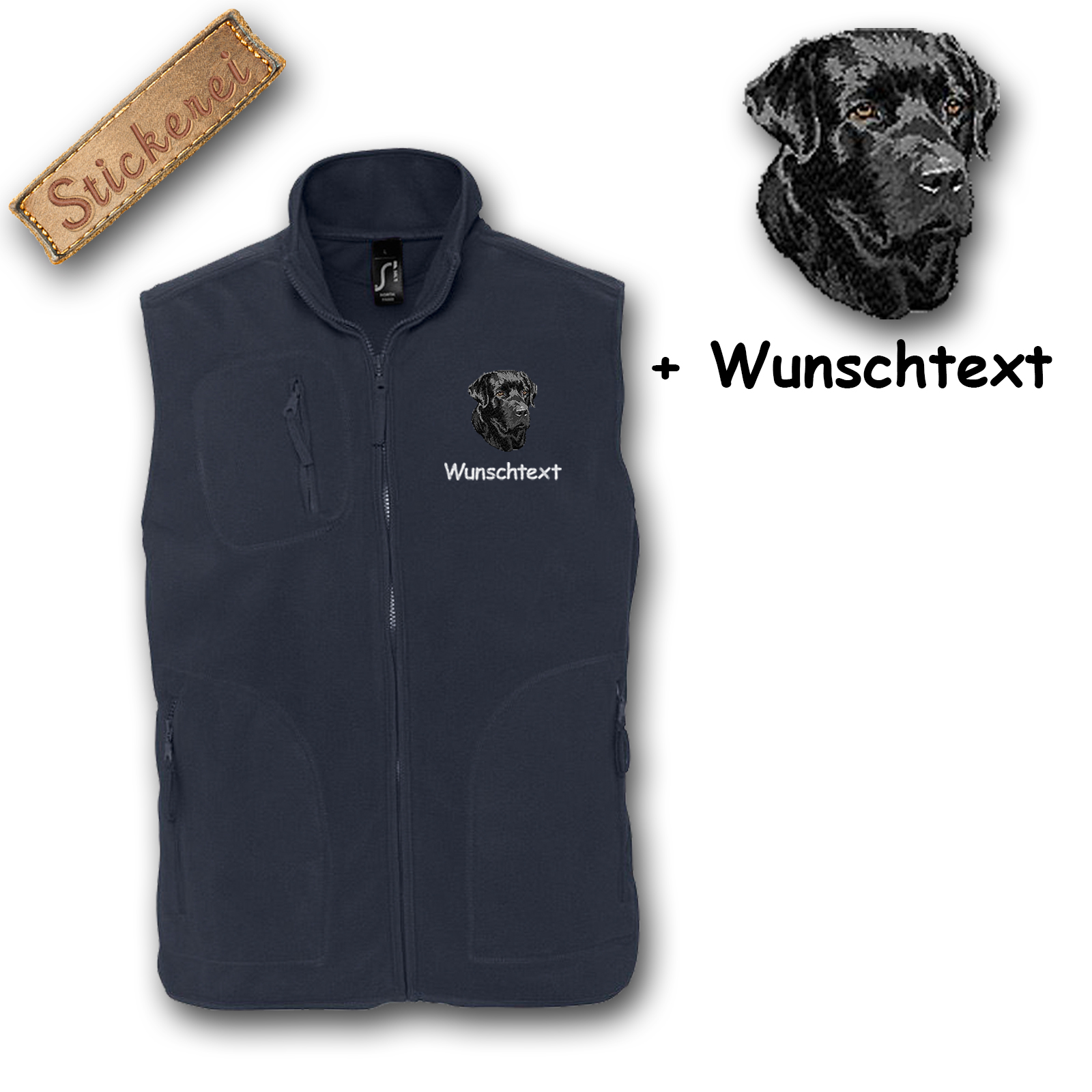 Fleeceweste Labrador – Bild 7