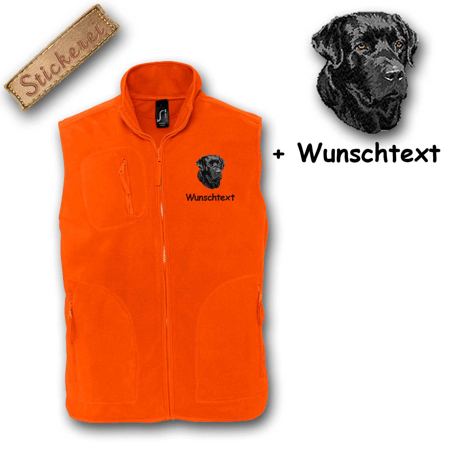 Fleeceweste Labrador – Bild 2