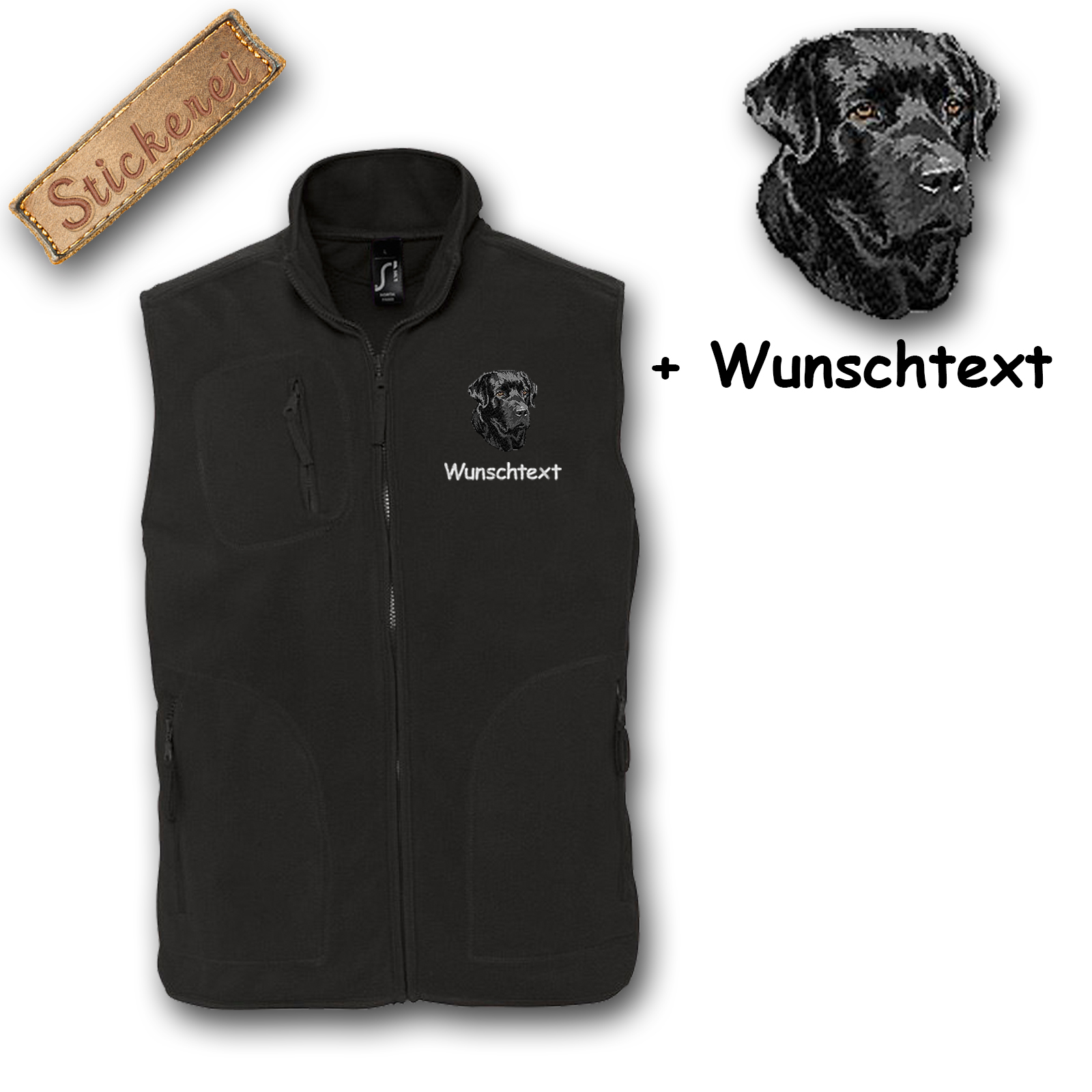 Fleeceweste Labrador – Bild 4
