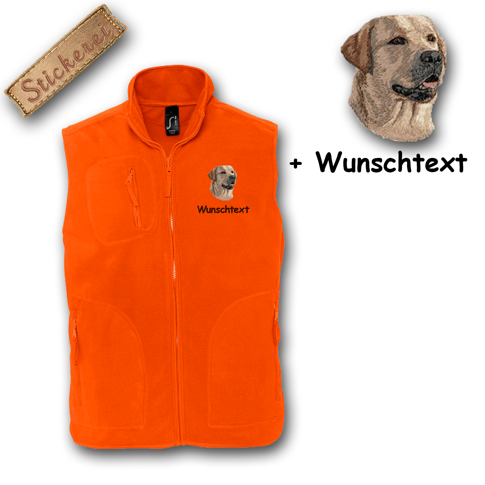 Fleeceweste Labrador – Bild 6