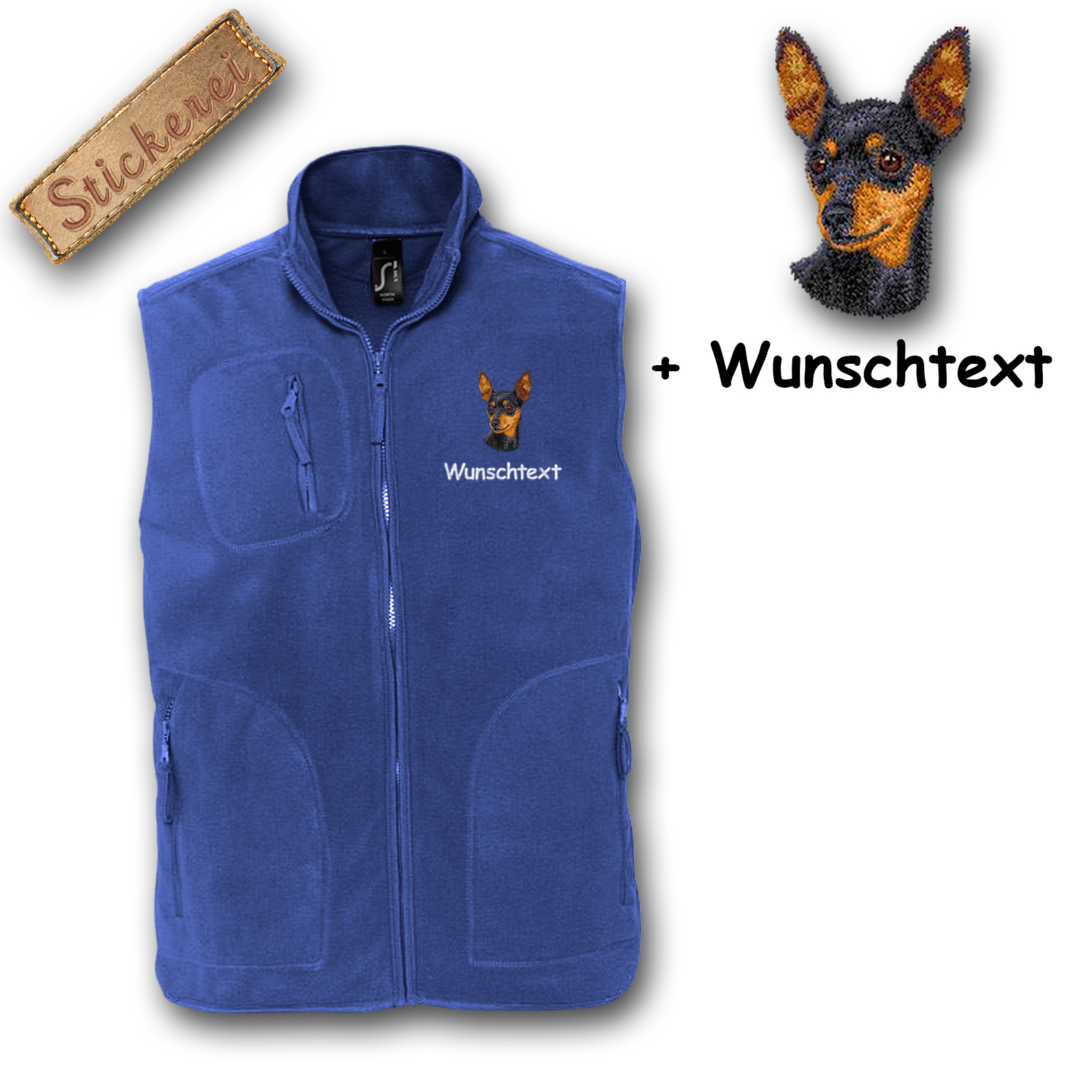 Fleeceweste Pincher – Bild 5