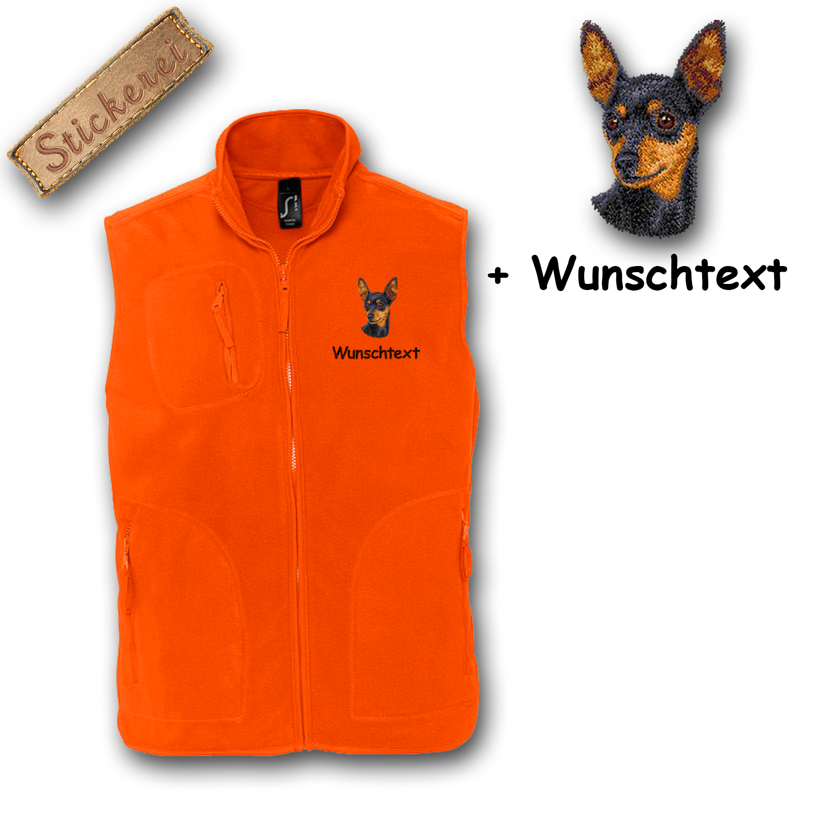 Fleeceweste Pincher – Bild 2