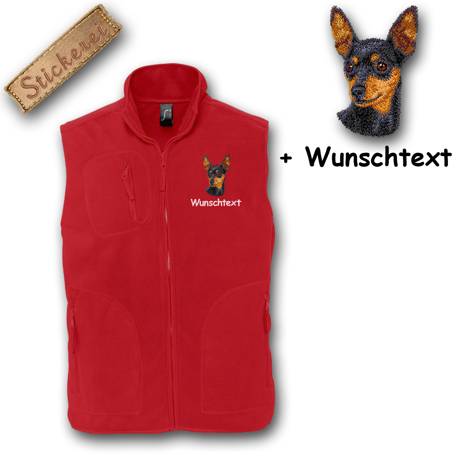 Fleeceweste Pincher – Bild 3