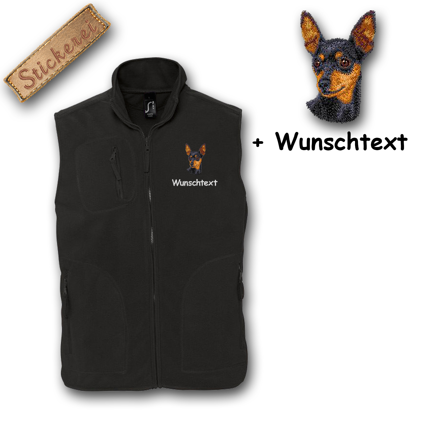 Fleeceweste Pincher – Bild 4