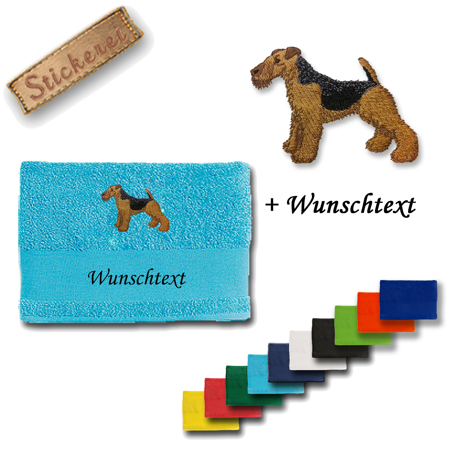 Handtuch Welsh Terrier