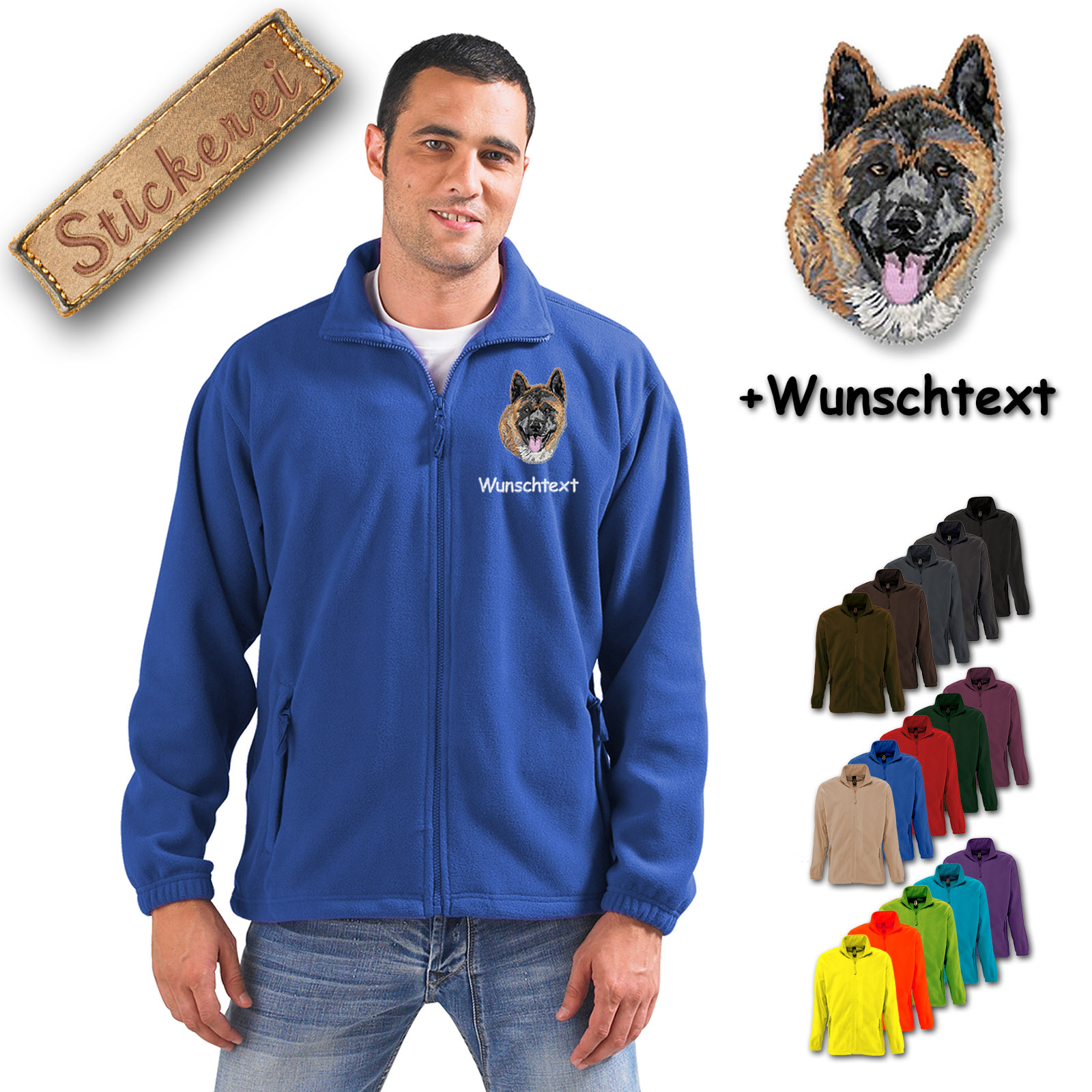 Fleecejacke Akita