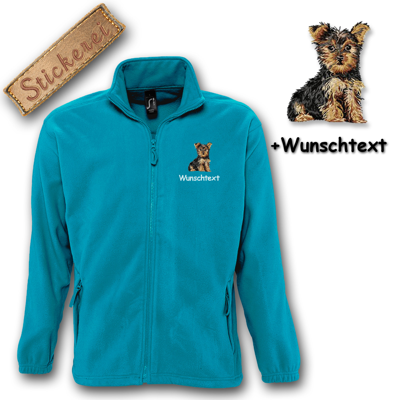 Fleecejacke Yorkshire Terrier – Bild 2