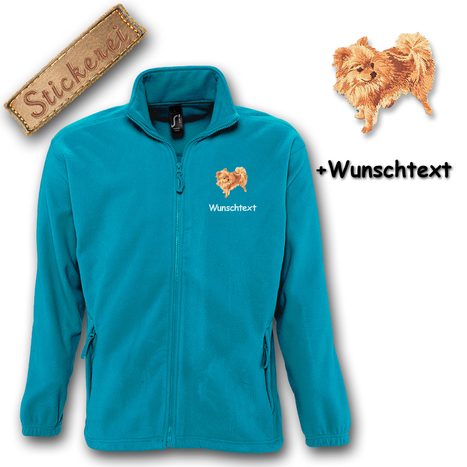 Fleecejacke Spitz – Bild 12