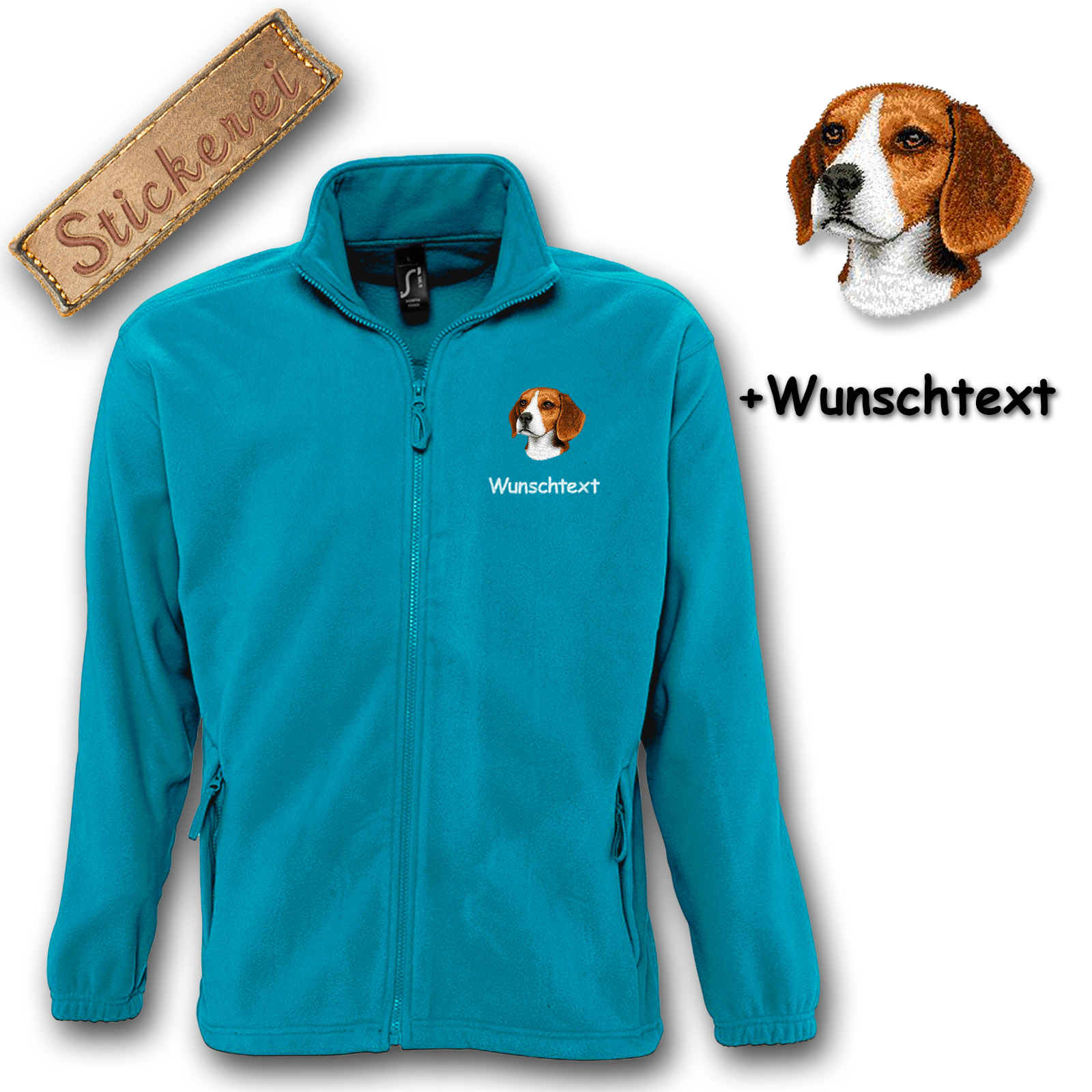 Fleecejacke Beagle – Bild 4