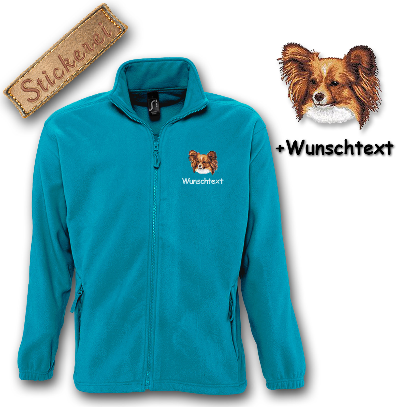 Fleecejacke Papillon – Bild 17