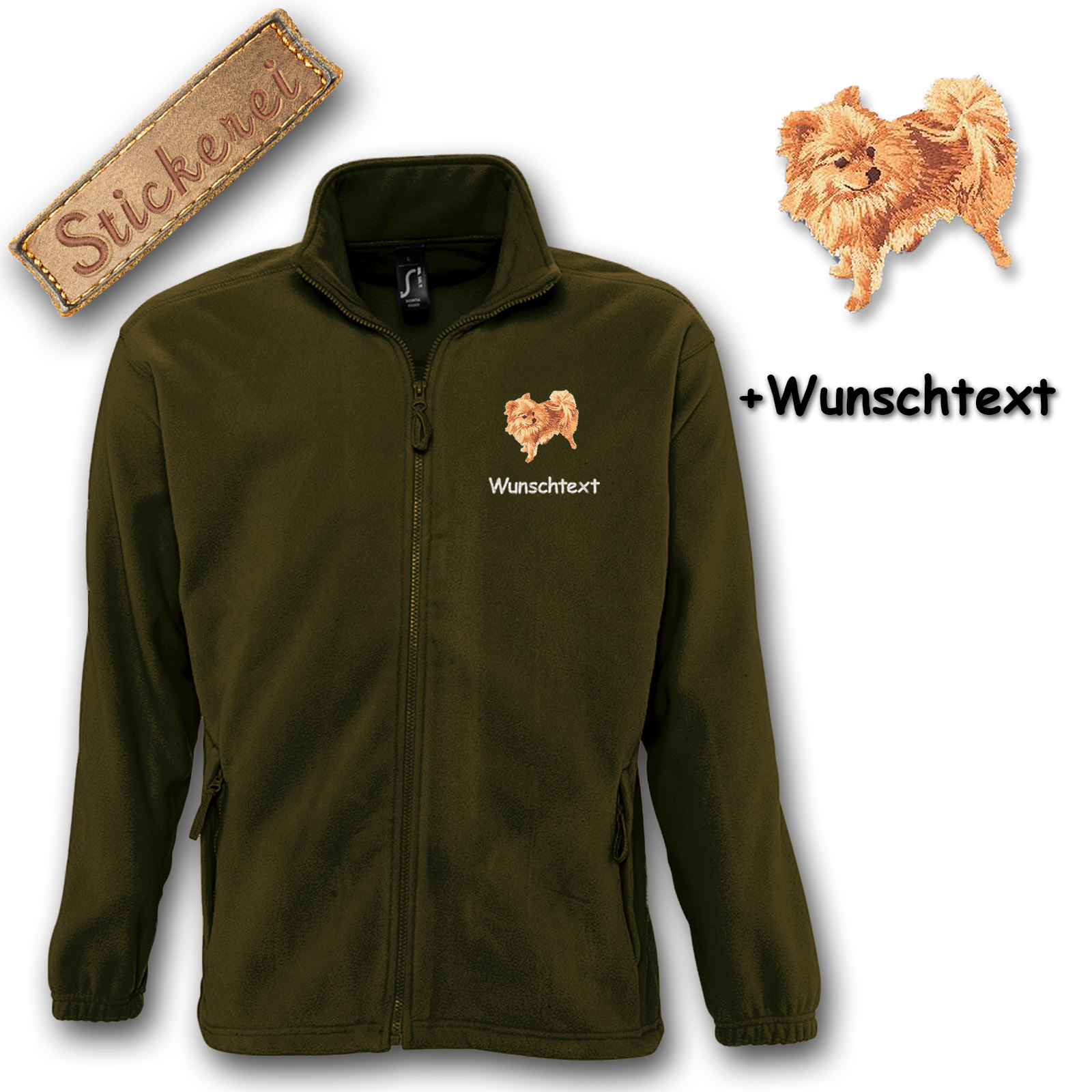 Fleecejacke Spitz – Bild 13