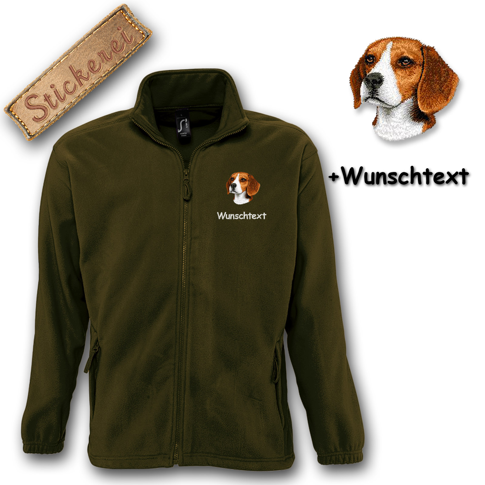 Fleecejacke Beagle – Bild 18