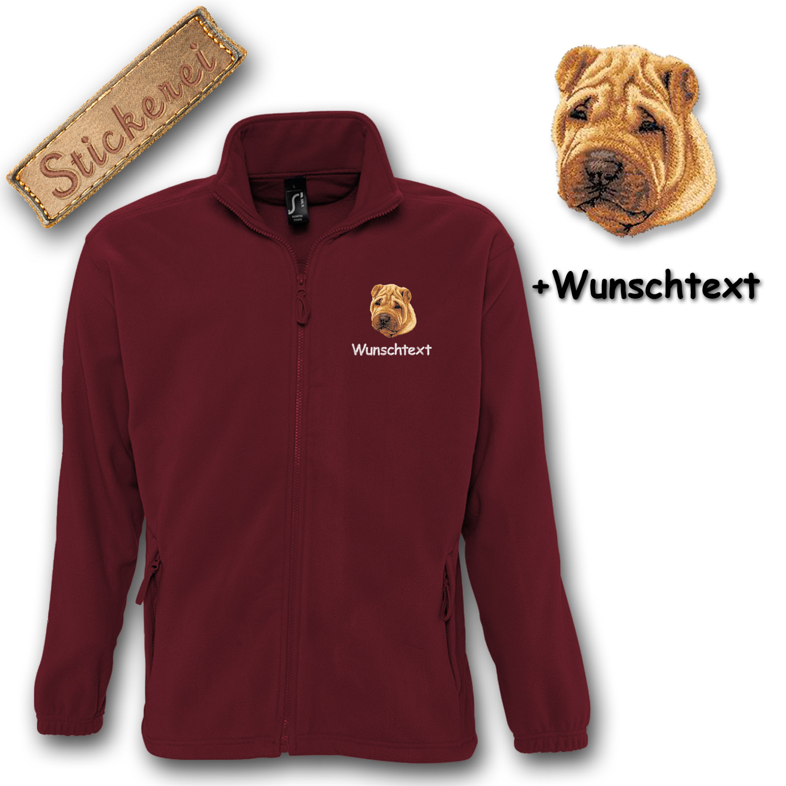 Fleecejacke Shar-Pei – Bild 5